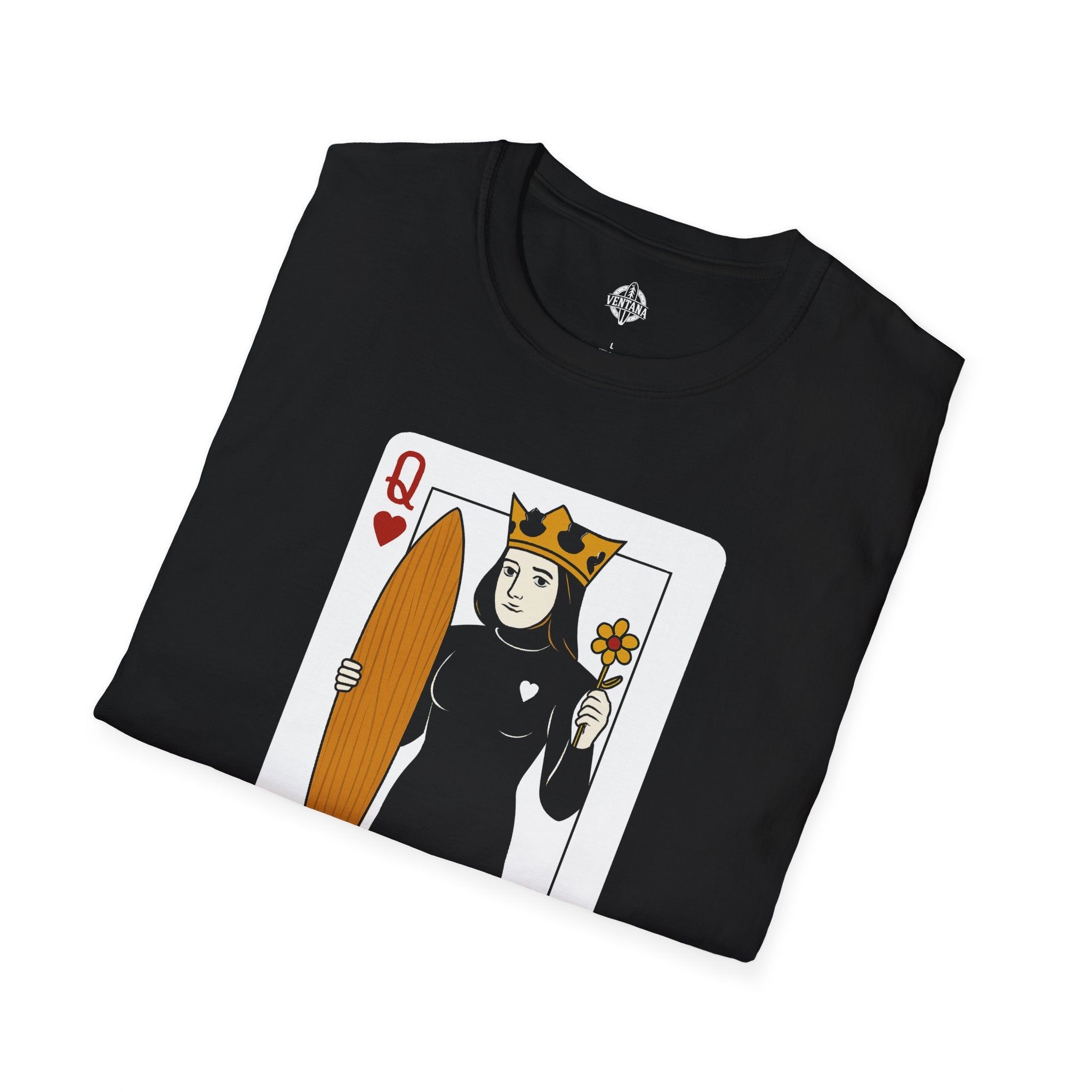 Queen of Hearts Surfer T-Shirt