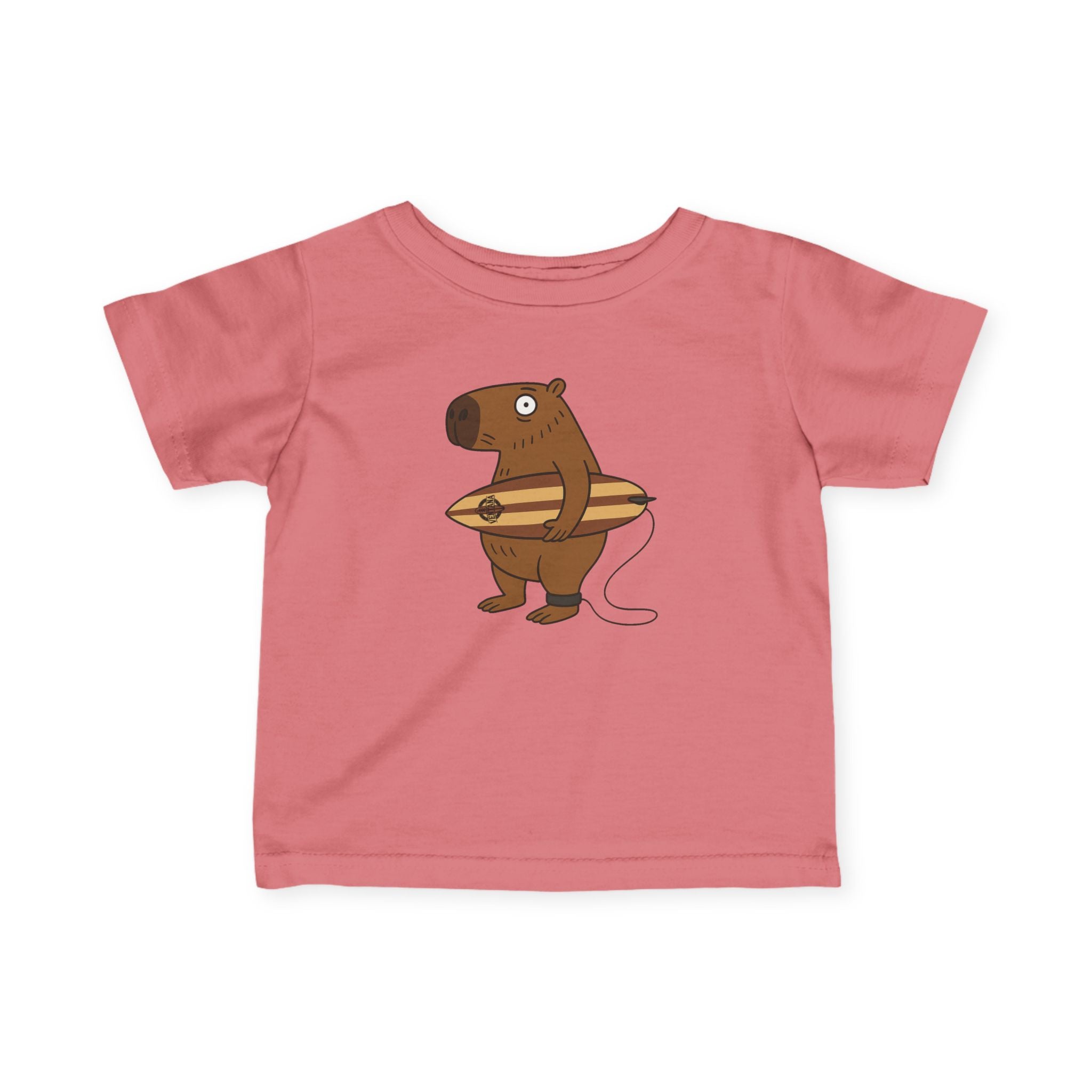 Capybara Surfer - Infant 100% Cotton T-Shirt