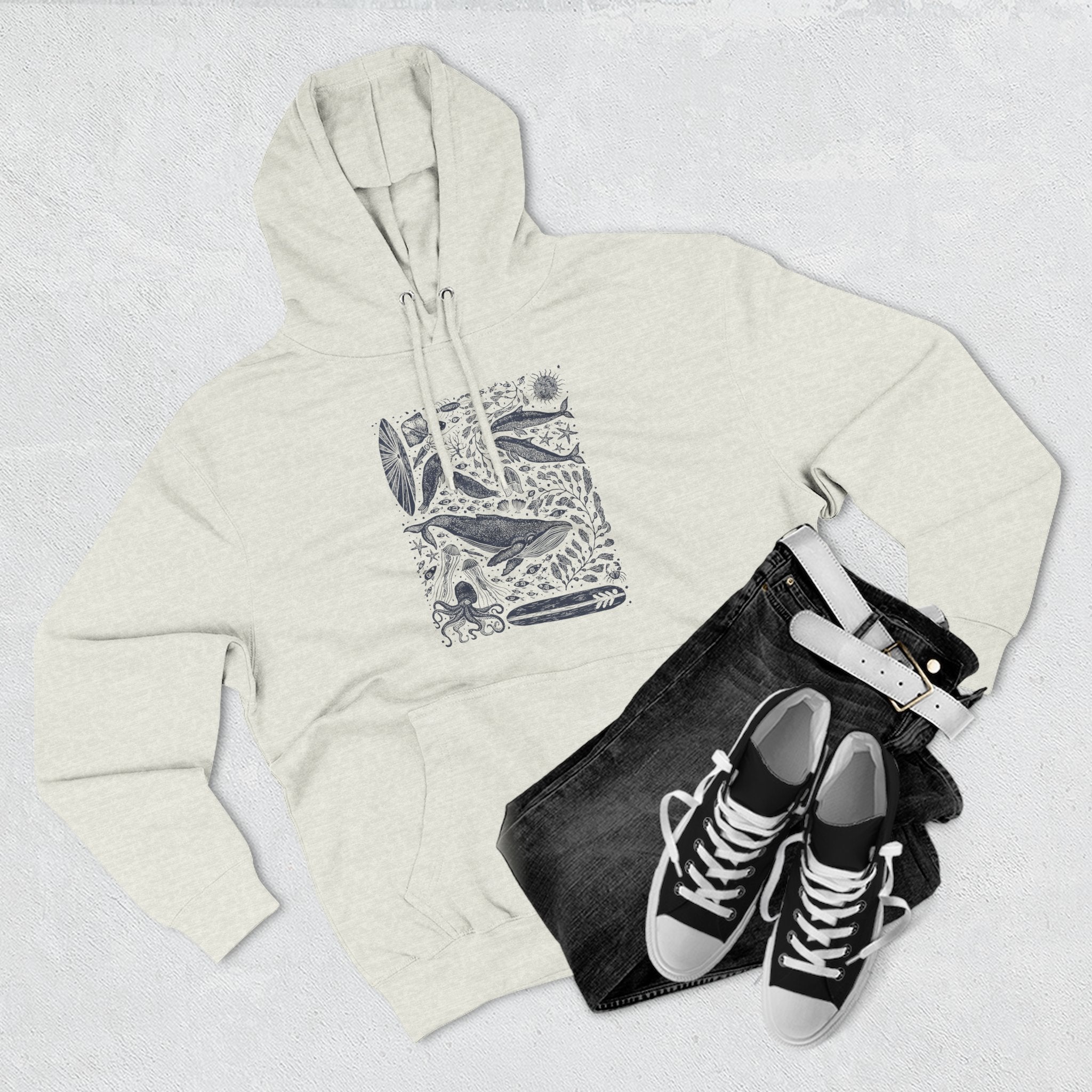Ventana Marine Life Fleece Hoodie