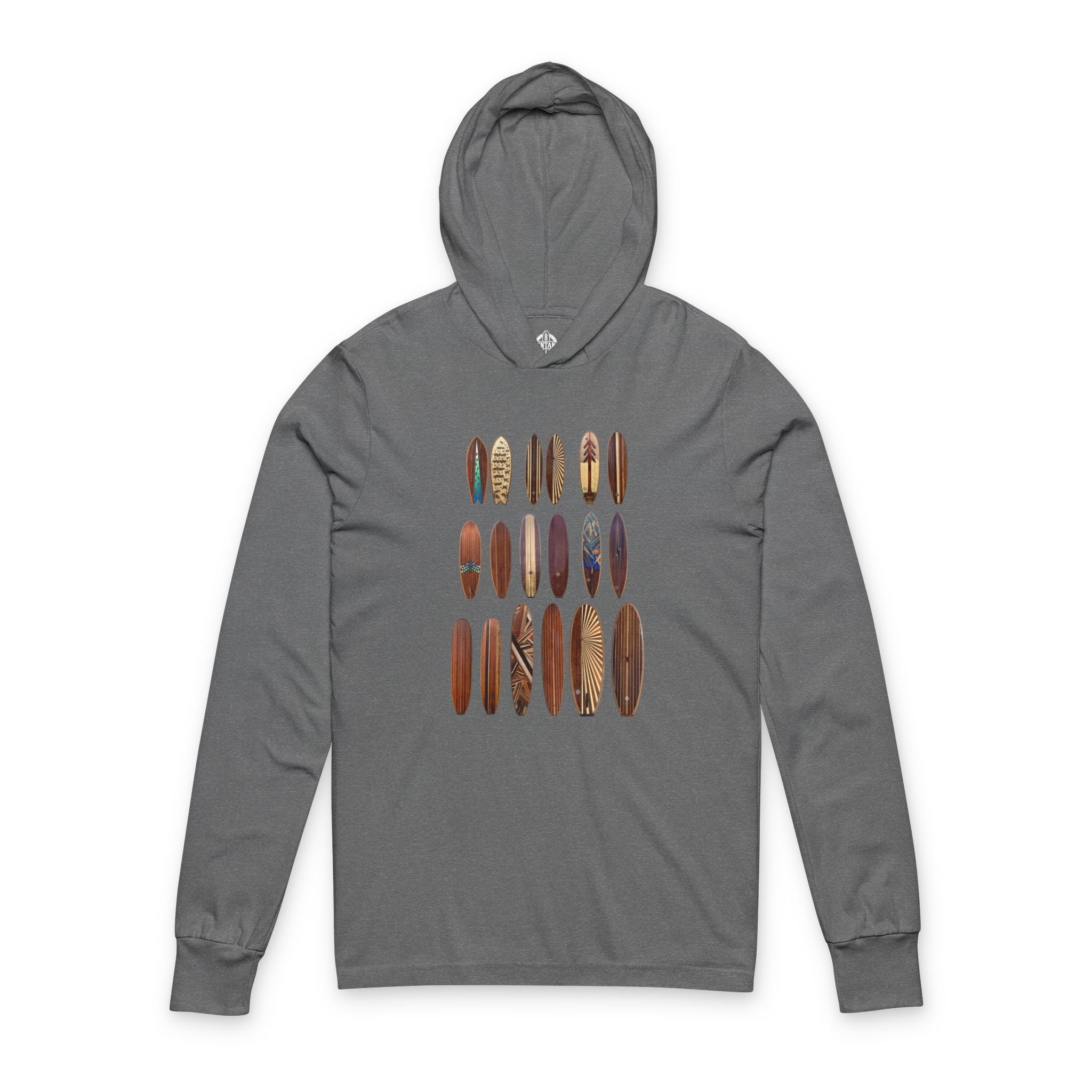 Ventana Wooden Surfboards cotton hooded long sleeve t-shirt image 2