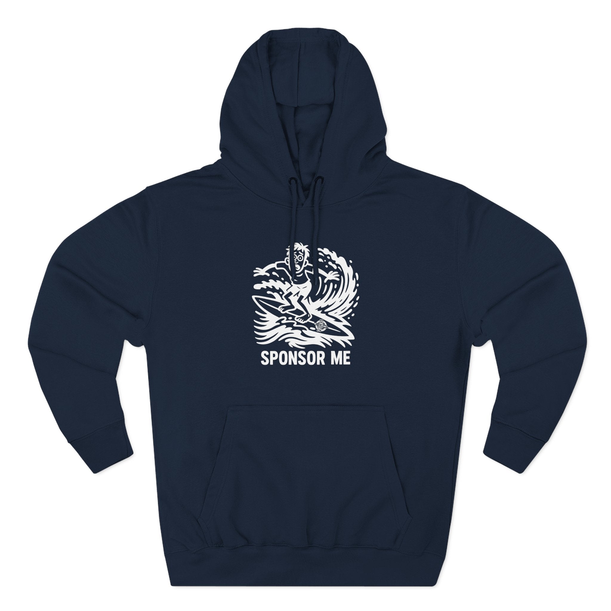 Sponsor Me Unisex - Pull-Over Cotton Blend Fleece Hoodie