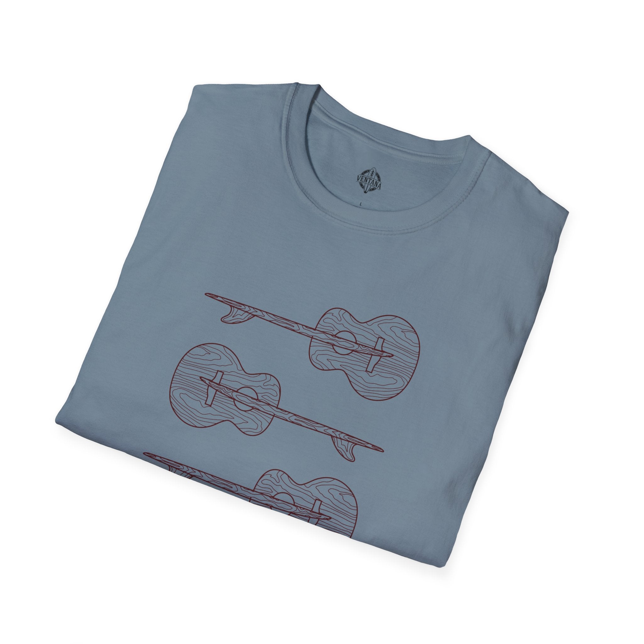 Santa Cruz Guitar Collab Soft Style U.S. Cotton T-Shirt