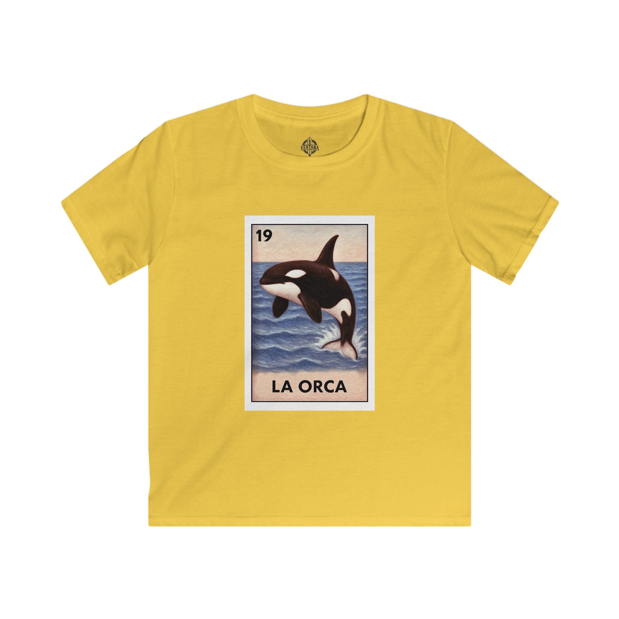 Orca Lotería kids soft style t-shirt image 6