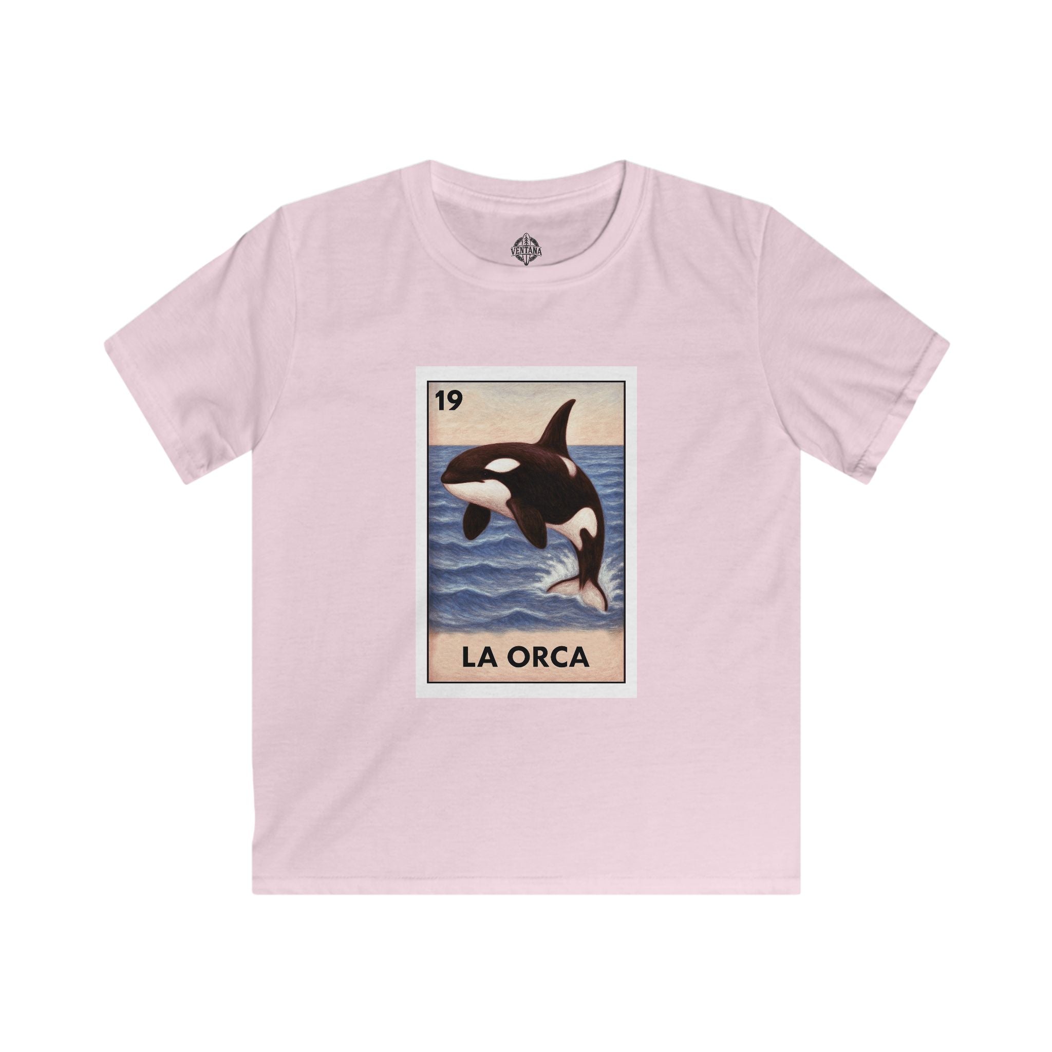 Orca Lotería kids soft style t-shirt image 11