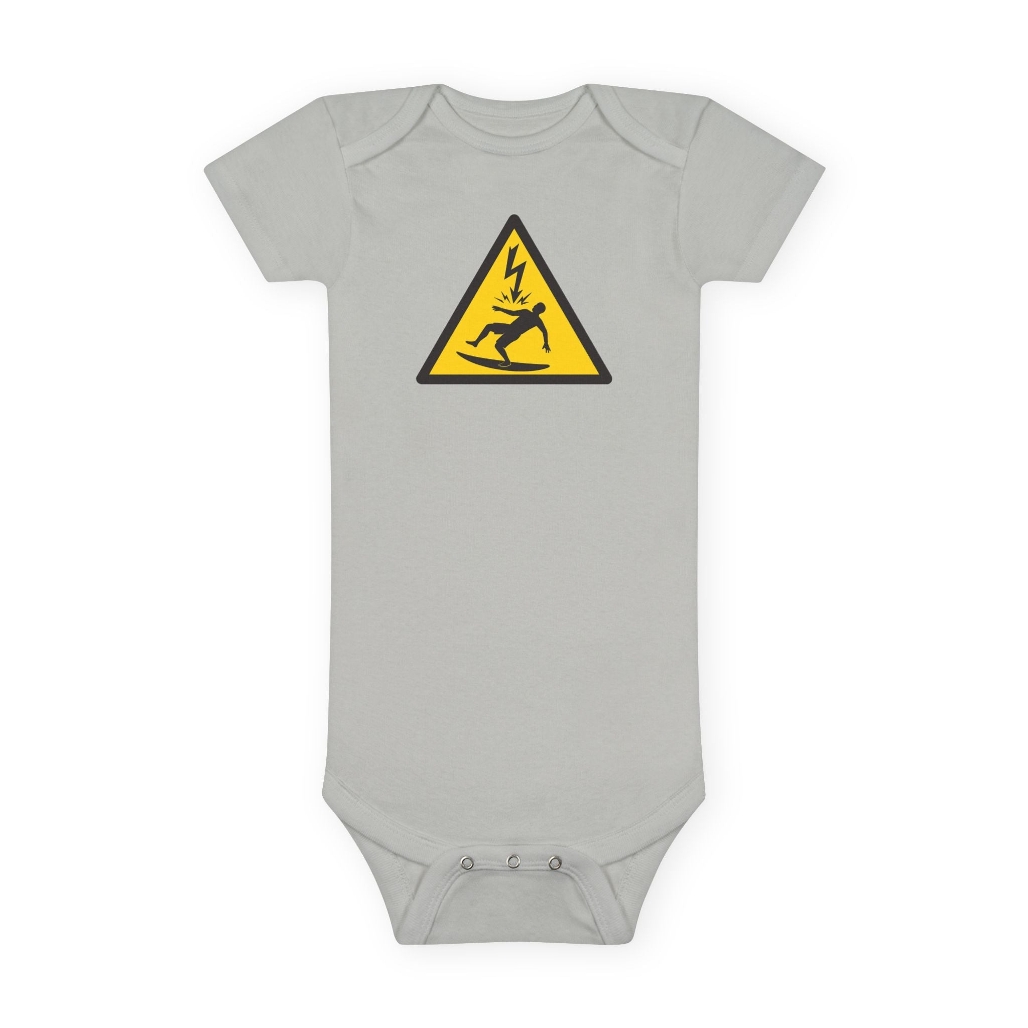 Electric Surfer baby cotton onesie image 4