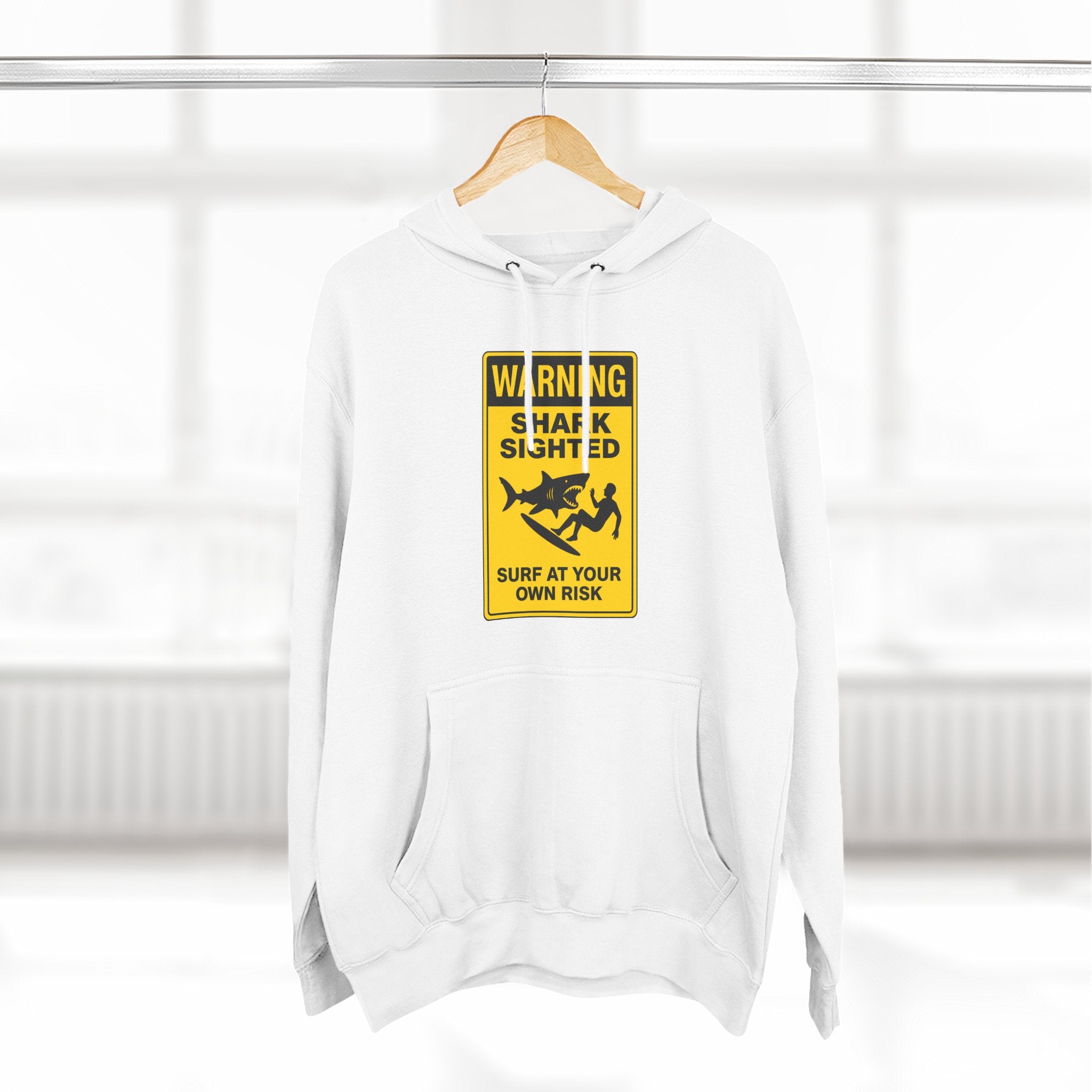 Shark Sighted fleece hoodie image 12