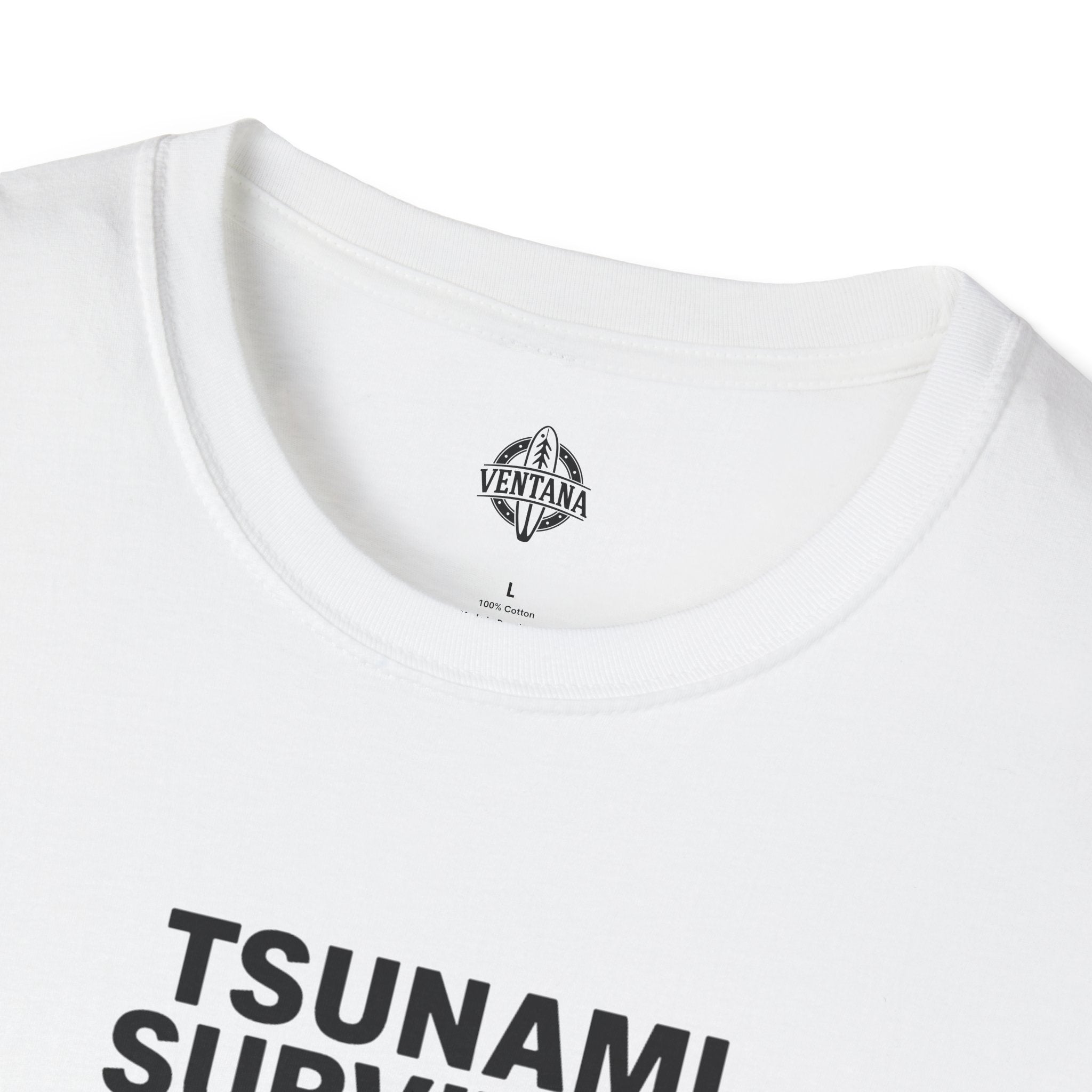 Tsunami Survivor Unisex - Soft Style U.S. Cotton T-Shirt