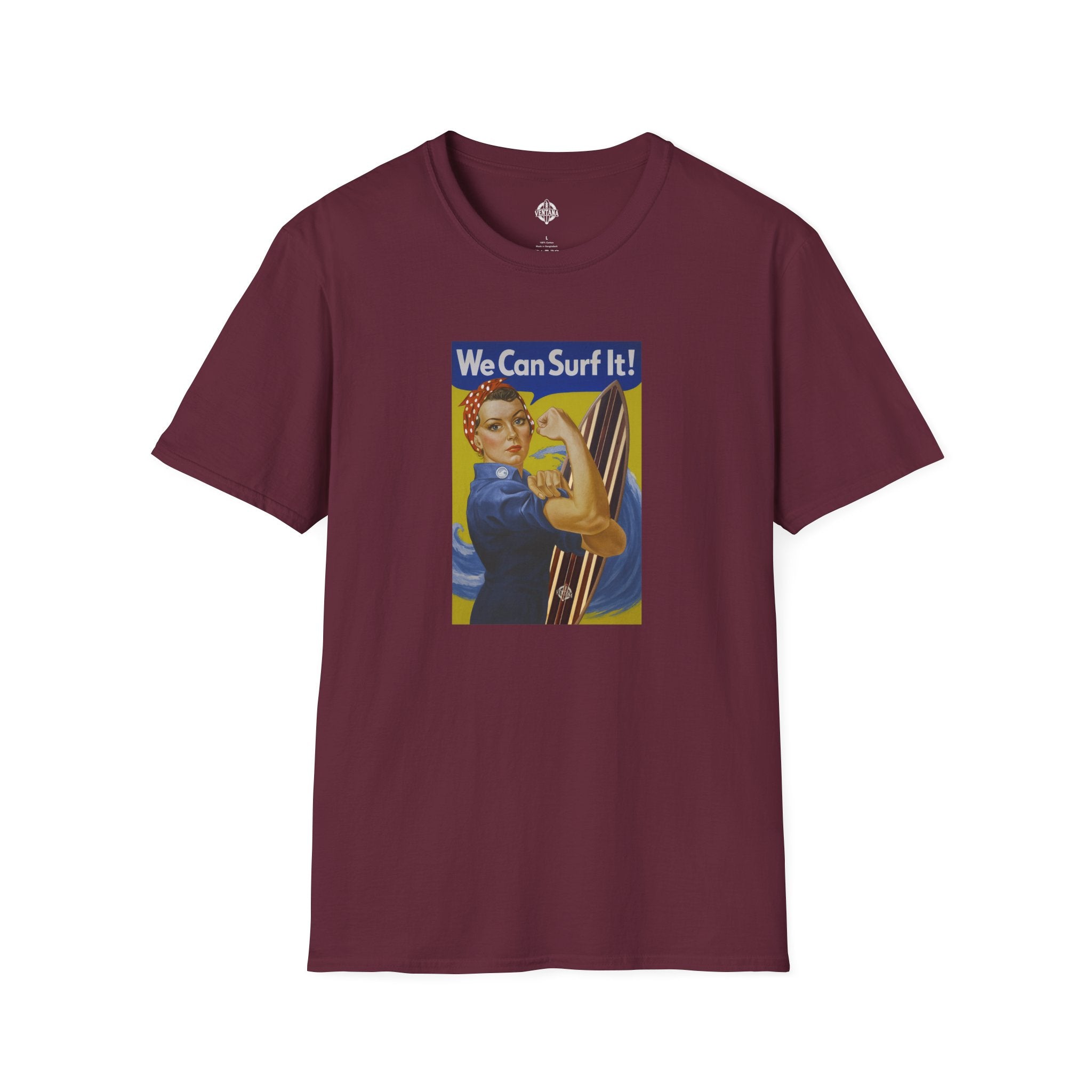 Rosie the Surfer cotton t-shirt image 7