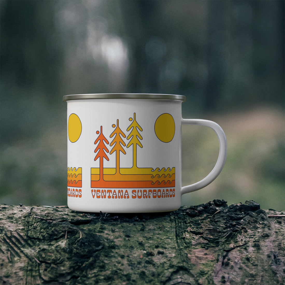 Ventana Circa 78 Enamel Camping Mug (12oz - small)