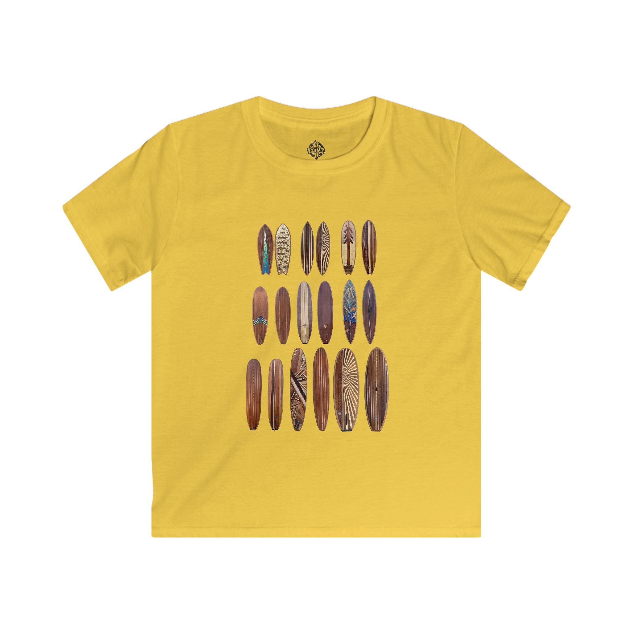 Ventana Wooden Surfboards kids soft style t-shirt image 7