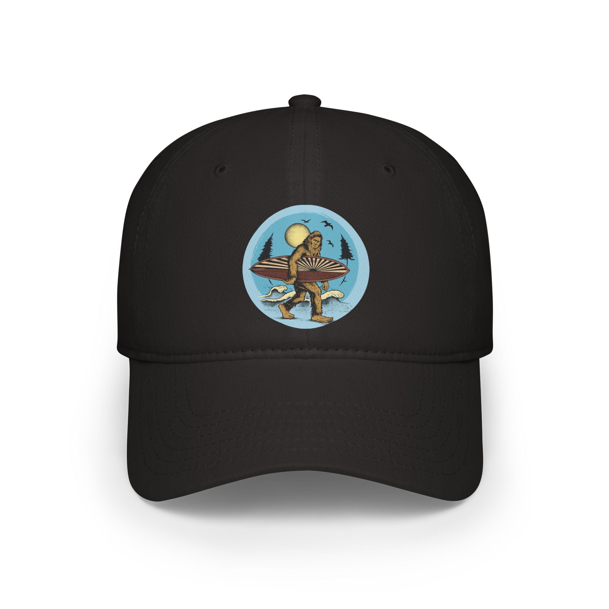 Ventana Surfsquatch by Thiago Bianchini baseball cap image 3