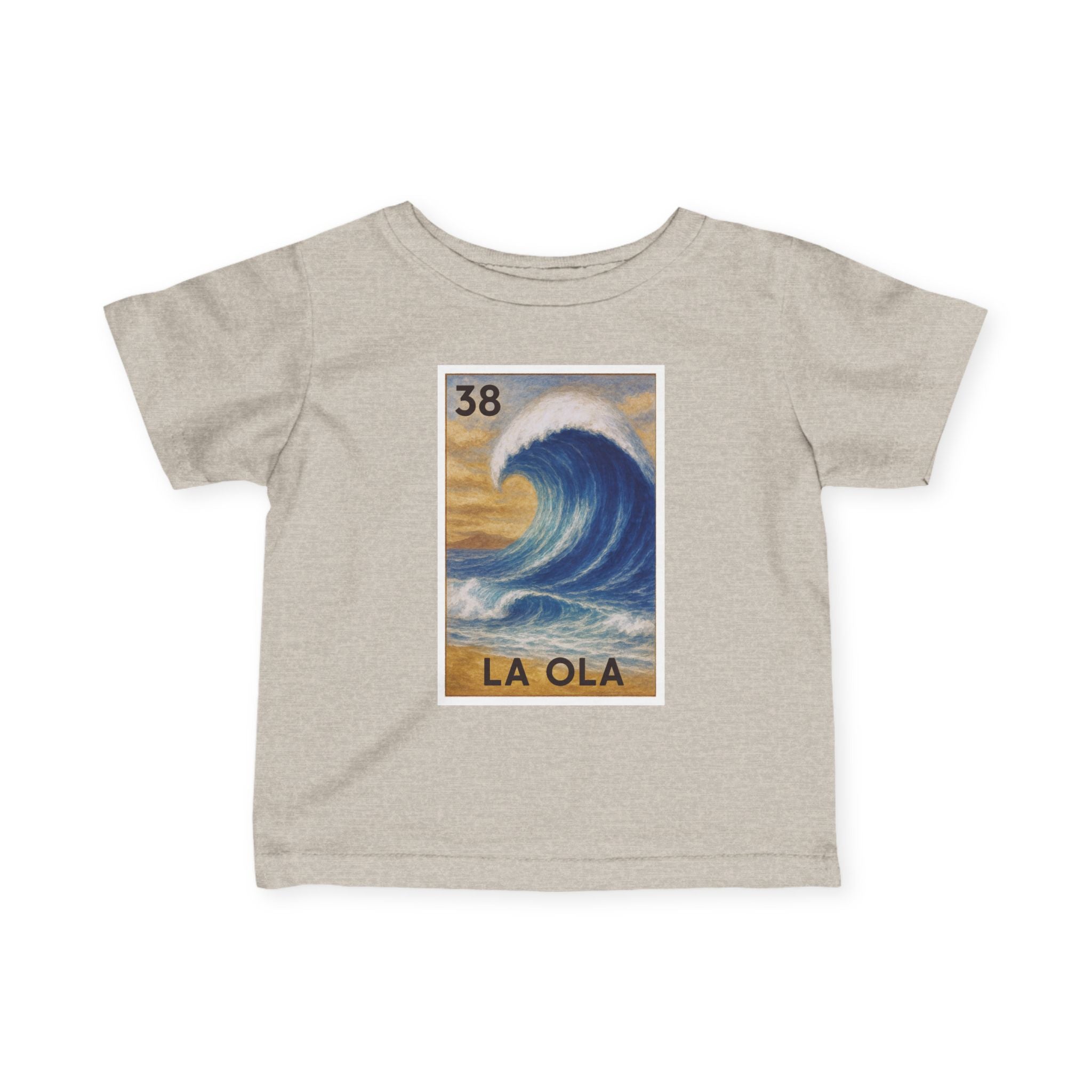 Wave Lotería infant cotton t-shirt image 4