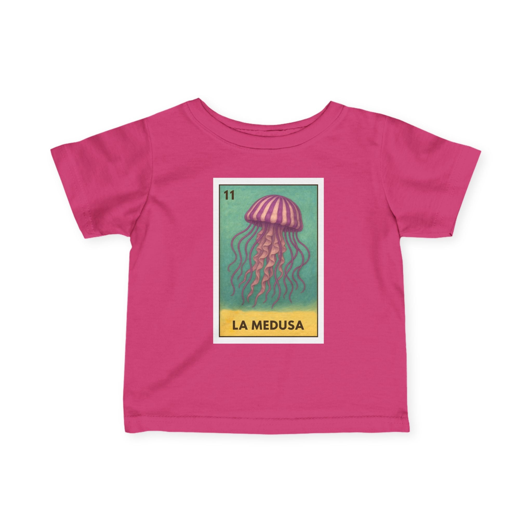 Sea Jelly Lotería infant cotton t-shirt image 16