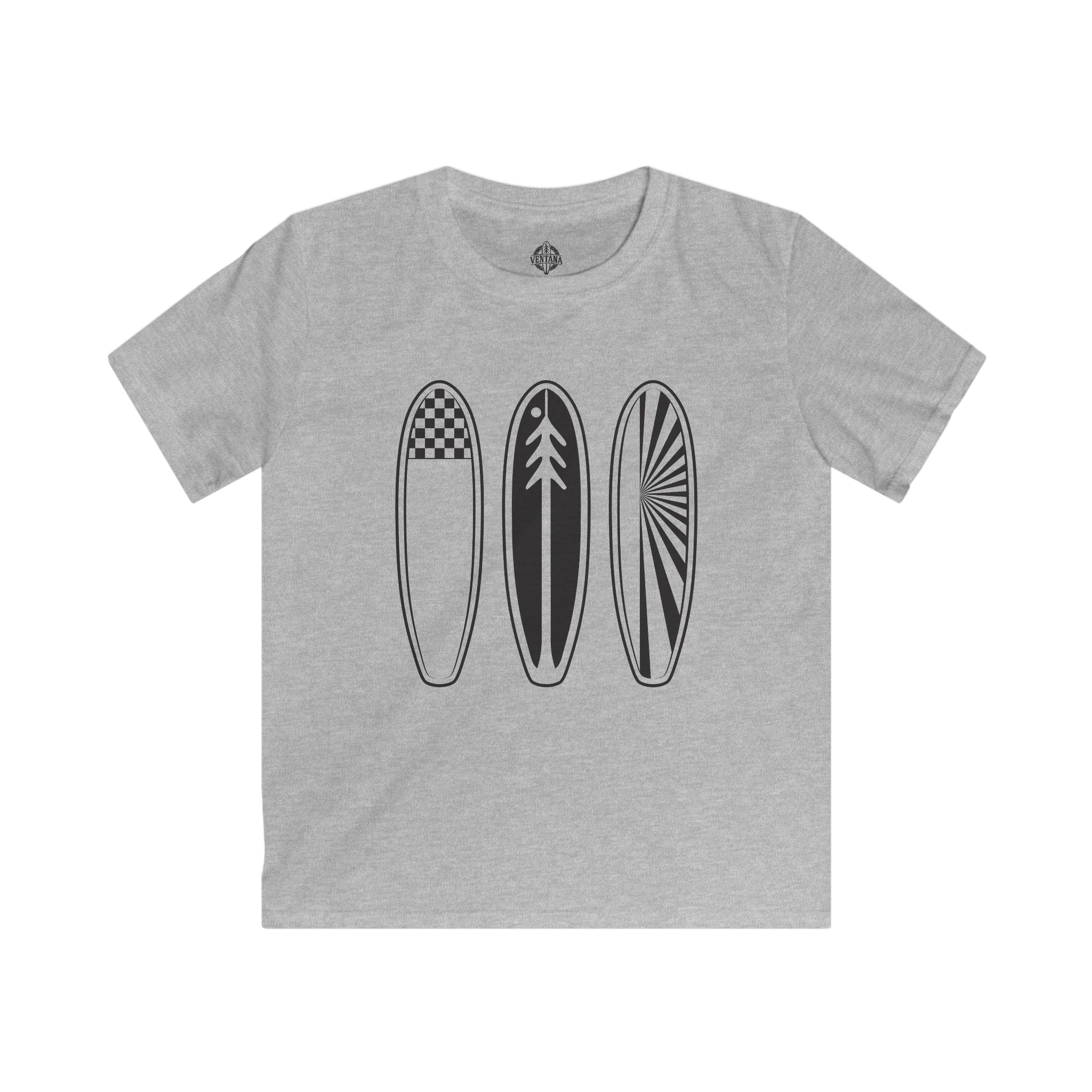 Ventana Three Board kids soft style t-shirt image 6