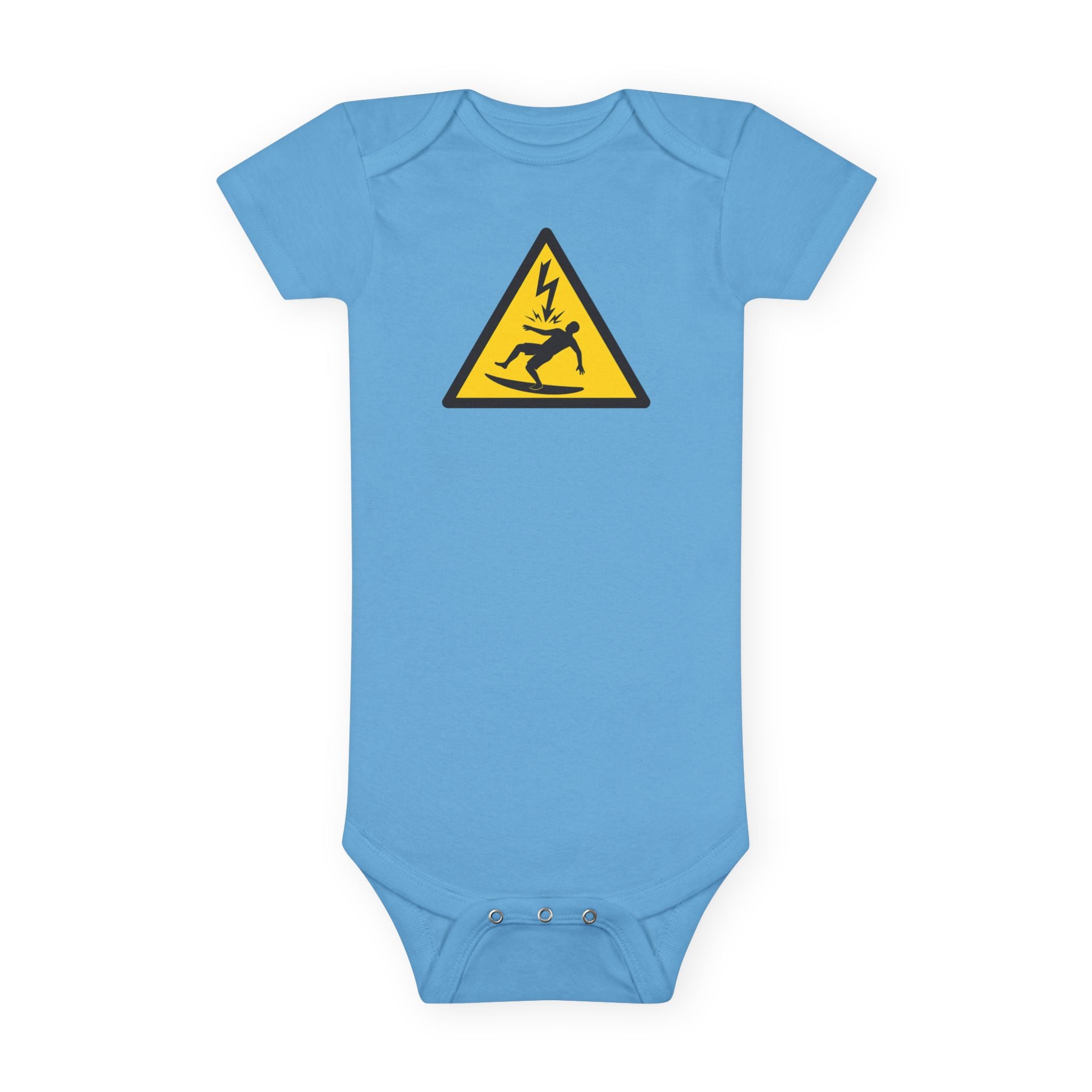 Electric Surfer baby cotton onesie image 1