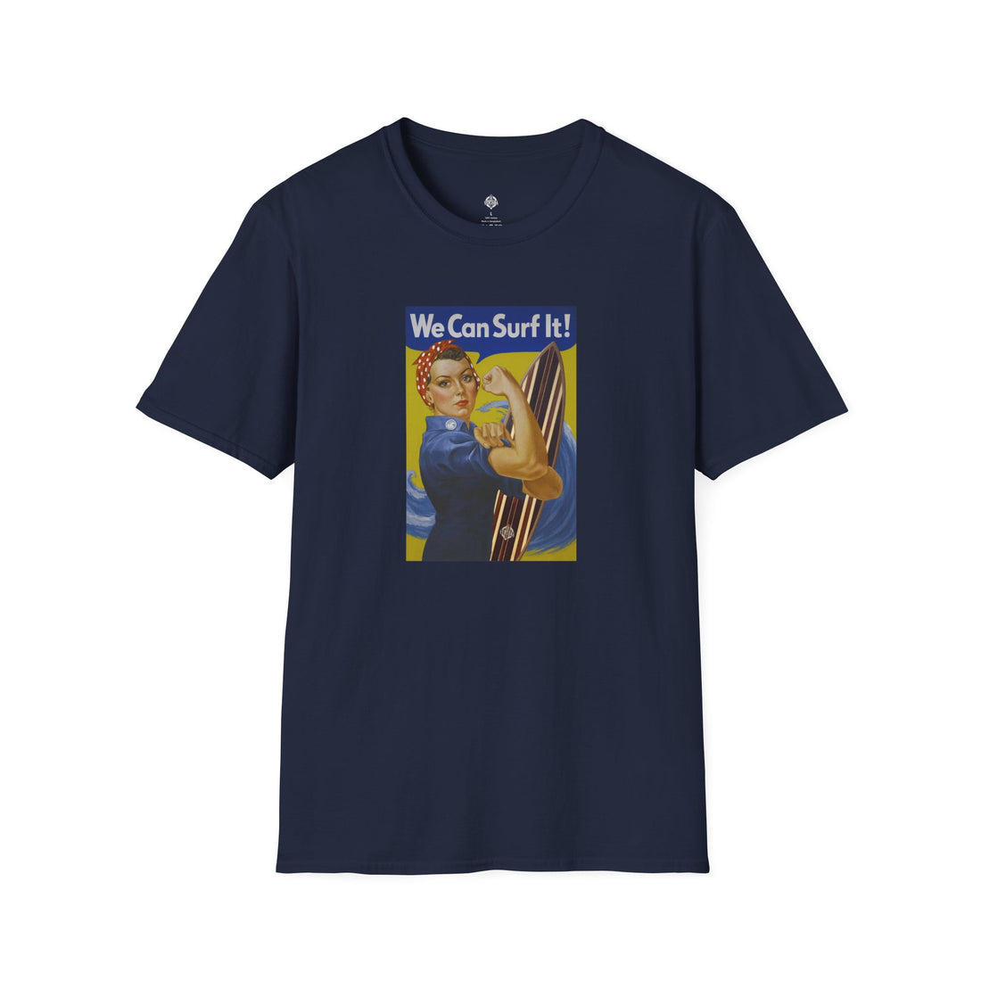 Rosie the Surfer cotton t-shirt image 1