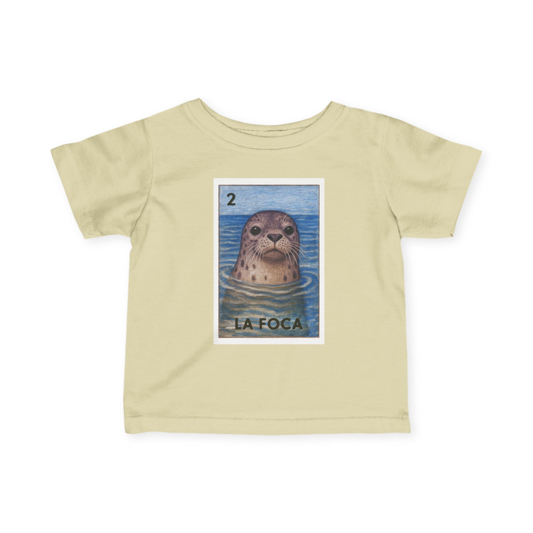 Seal Lotería infant cotton t-shirt image 6