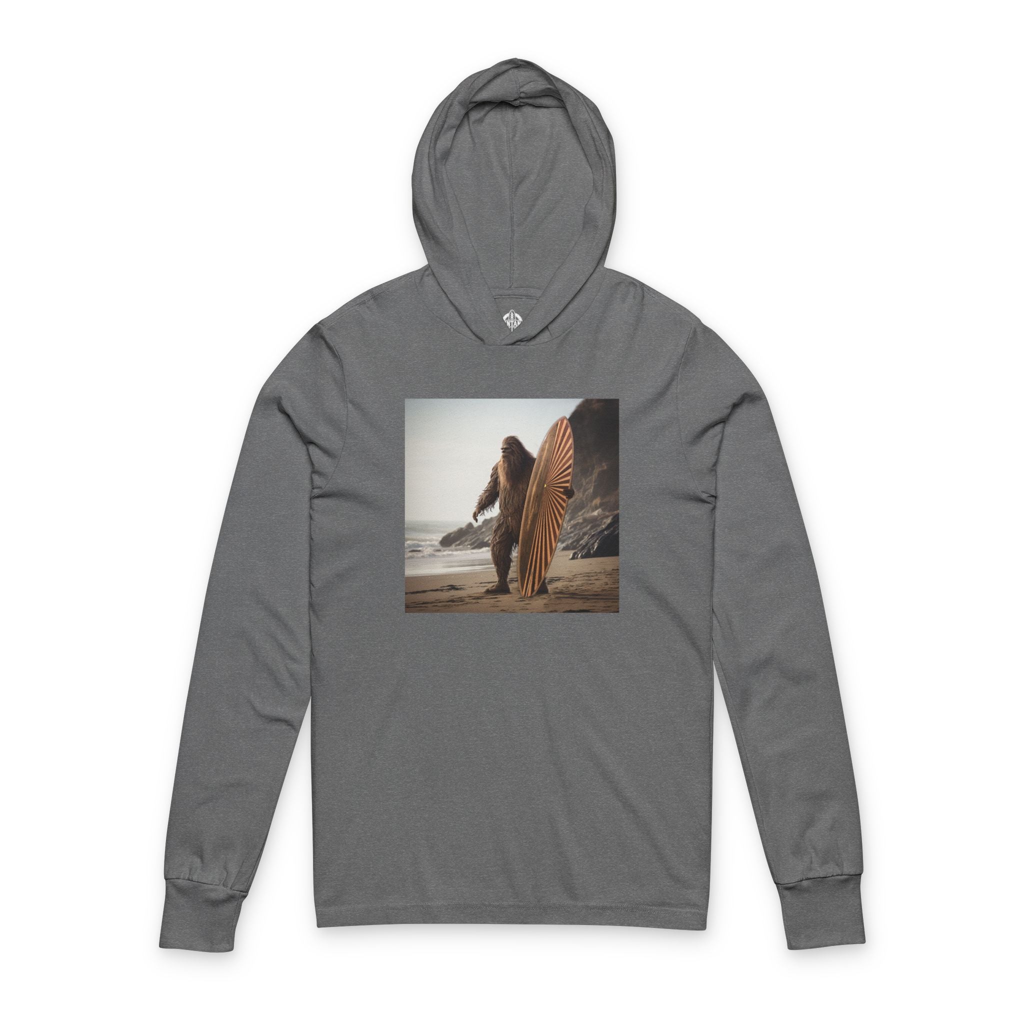 Ventana Real Surfsquatch cotton hooded long sleeve t-shirt image 2