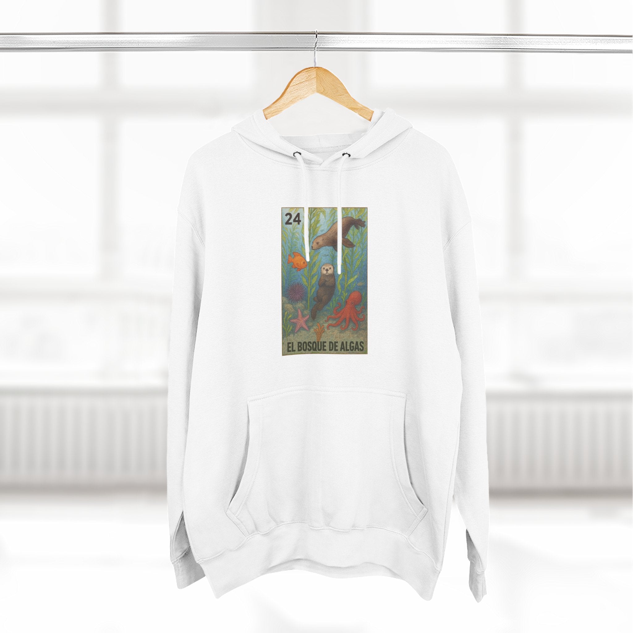 Kelp Forest Lotería fleece hoodie image 13