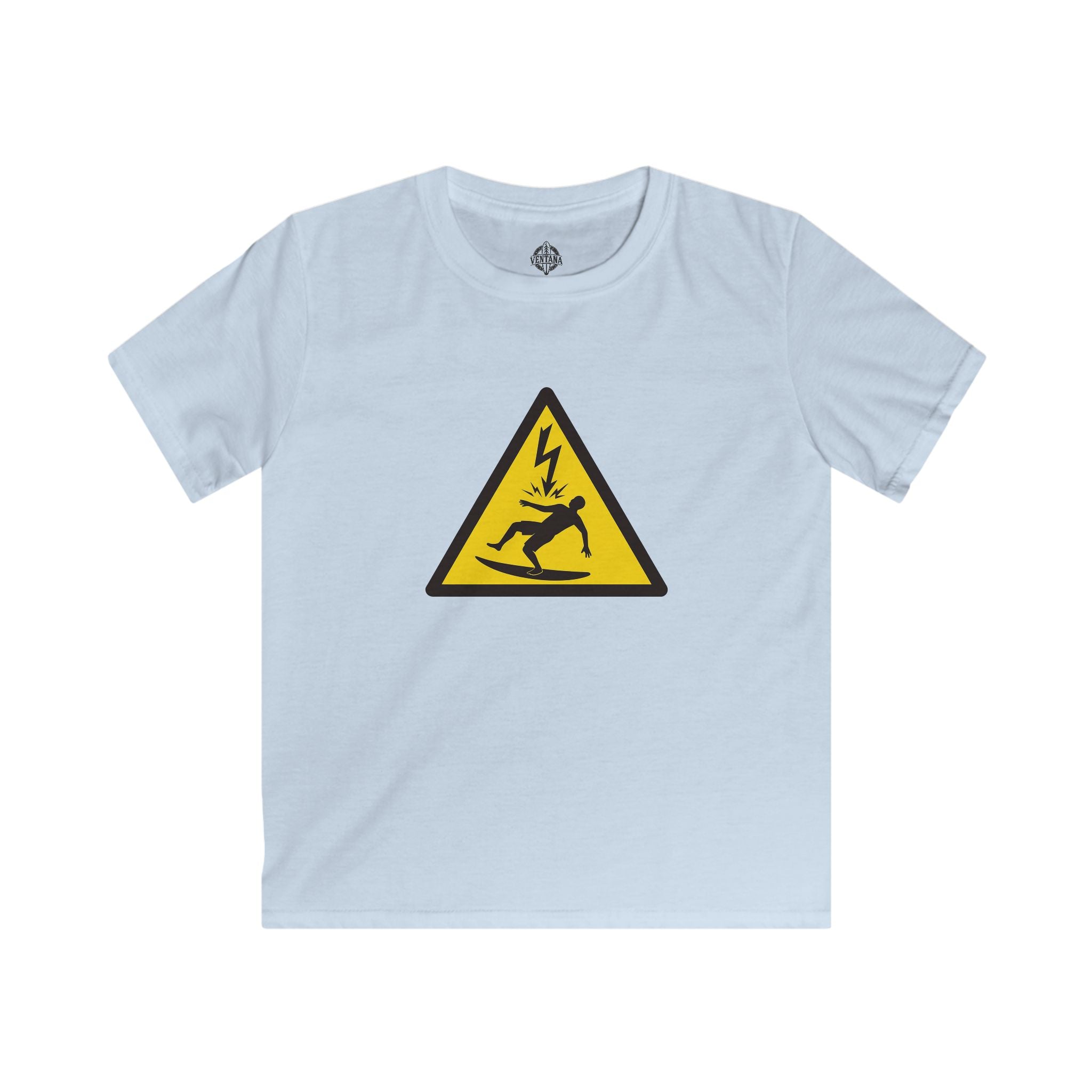 Electric Surfer kids soft style t-shirt image 2
