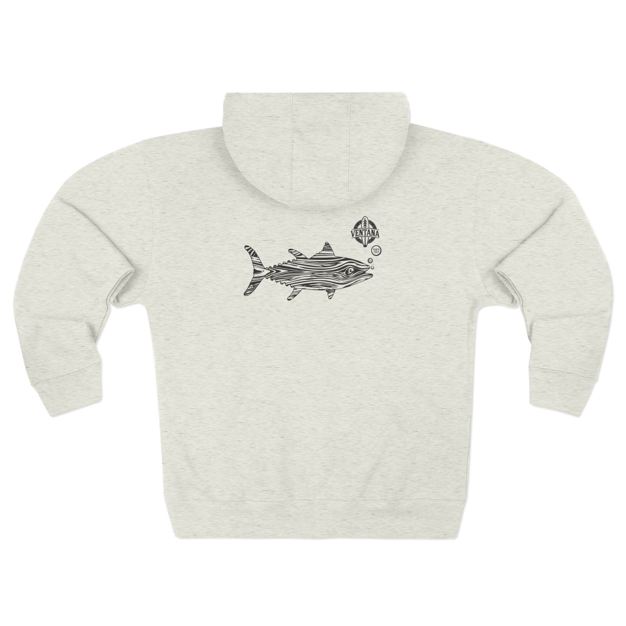 Ventana Wooden Tuna Zip Hoodie