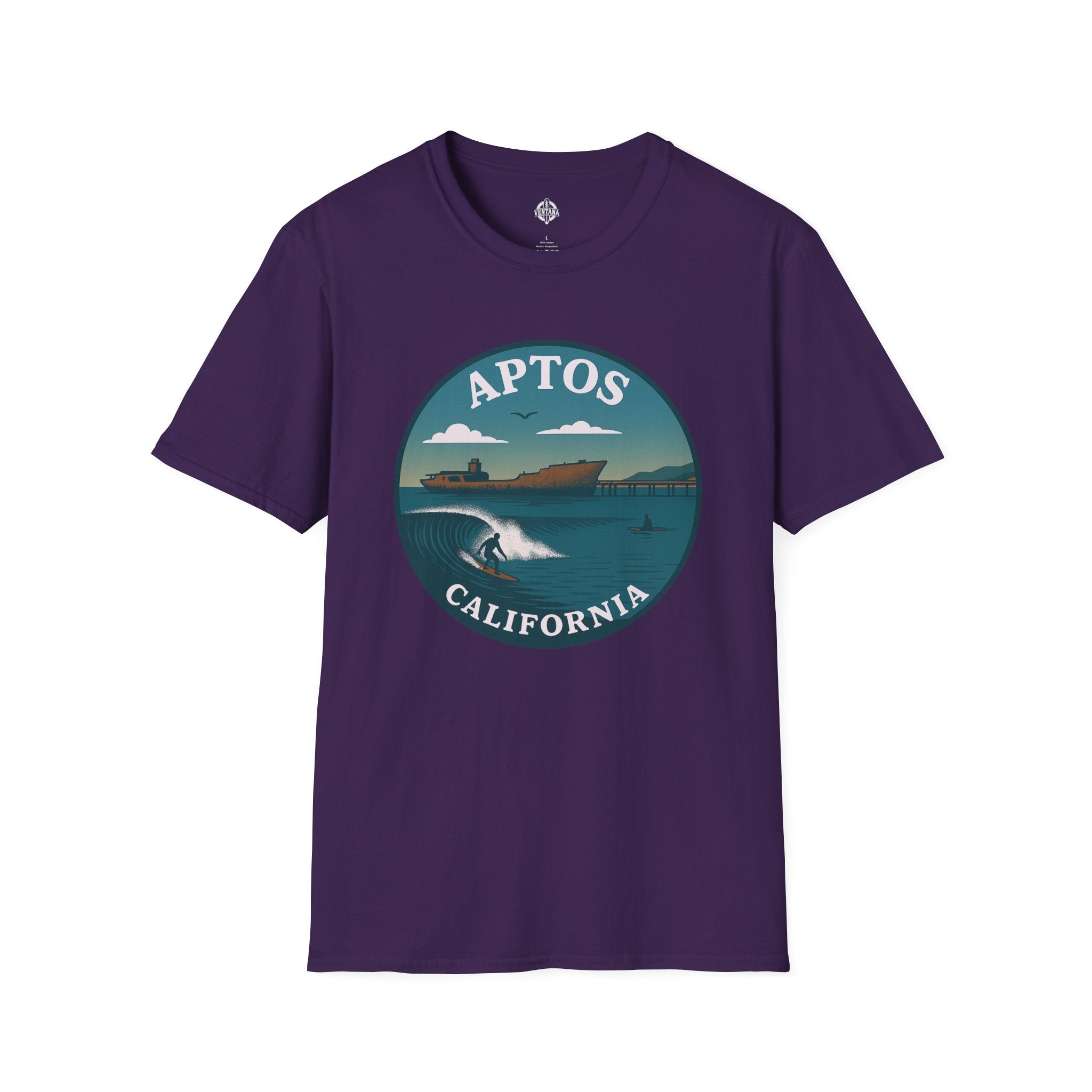 Aptos California Classic Unisex - U.S. Cotton T-Shirt