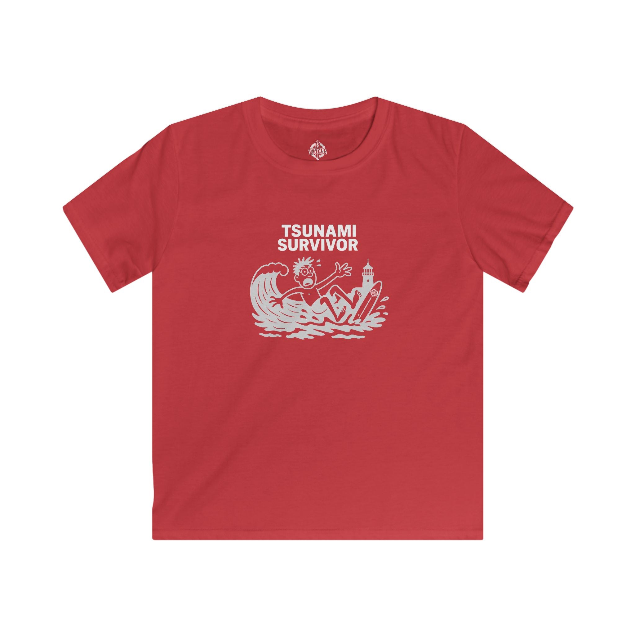 Tsunami Survivor Kids - Soft Style U.S. Cotton T-Shirt