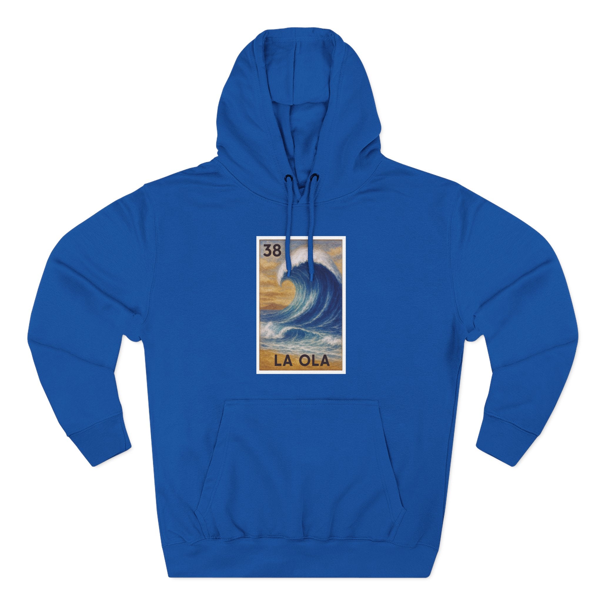Wave Lotería fleece hoodie image 7