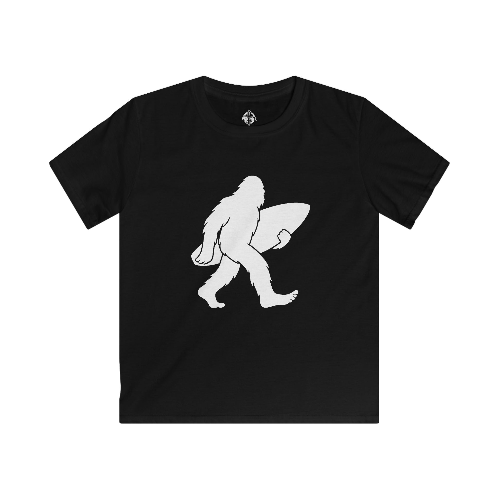 Ventana Surfsquatch kids soft style t-shirt image 5
