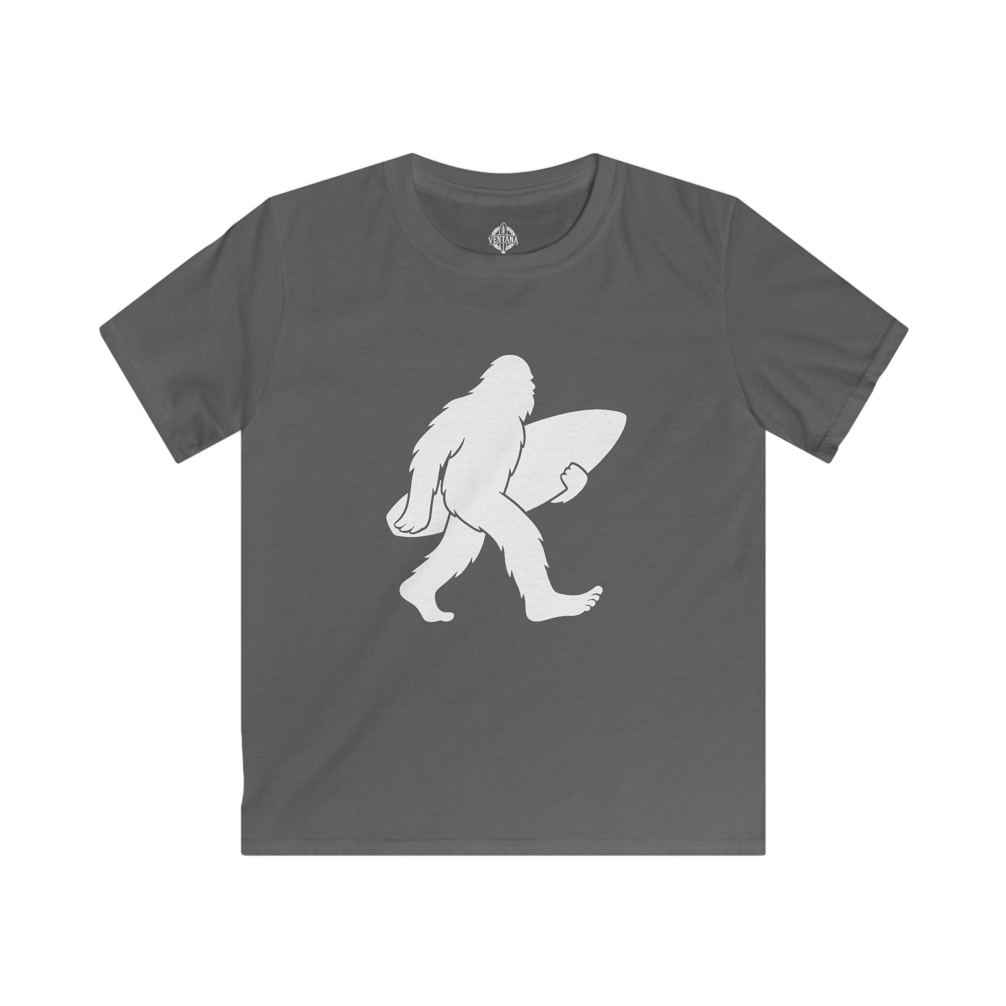 Ventana Surfsquatch kids soft style t-shirt image 9