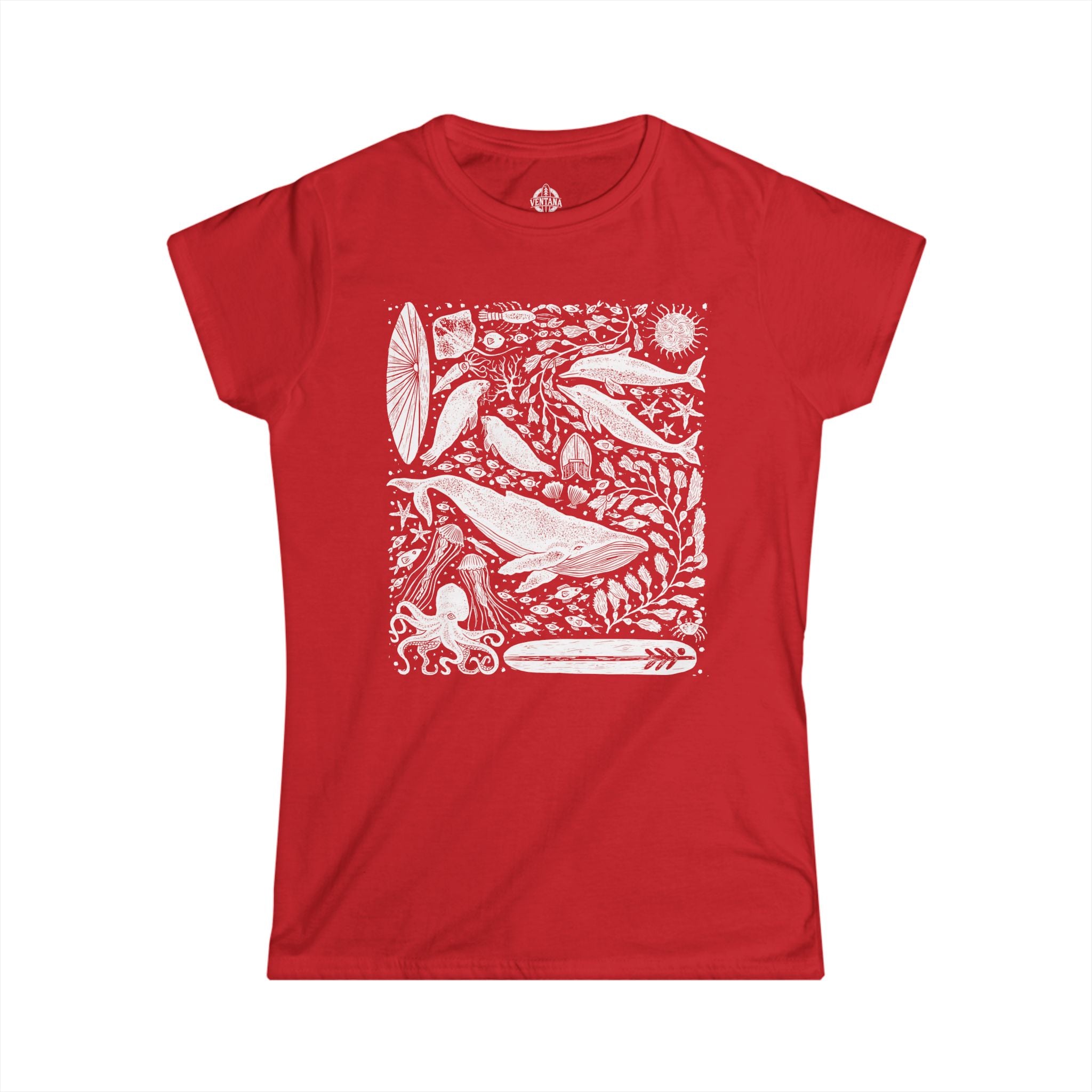 Ventana Marine Life by Lili Arnold women&