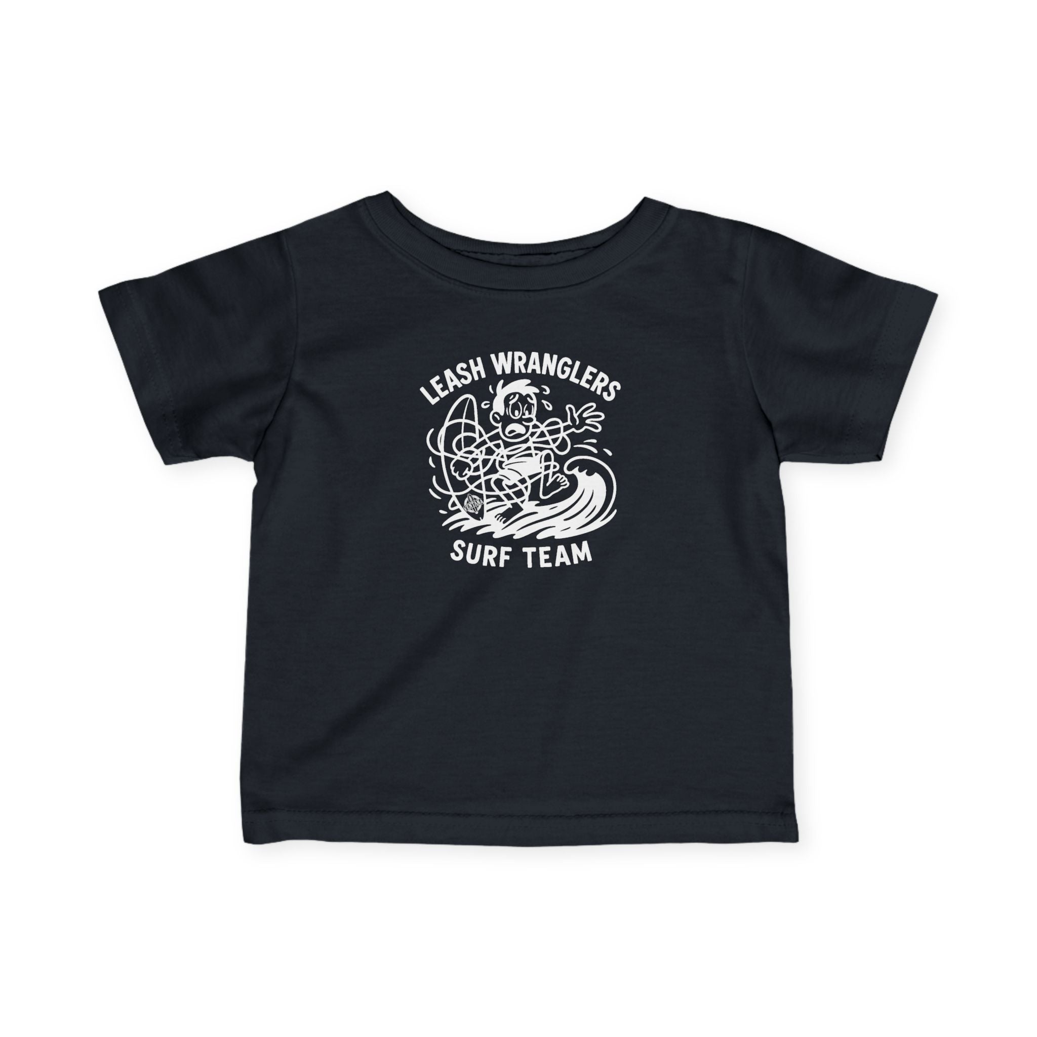 Leash Wranglers Surf Team - Infant 100% Cotton T-Shirt