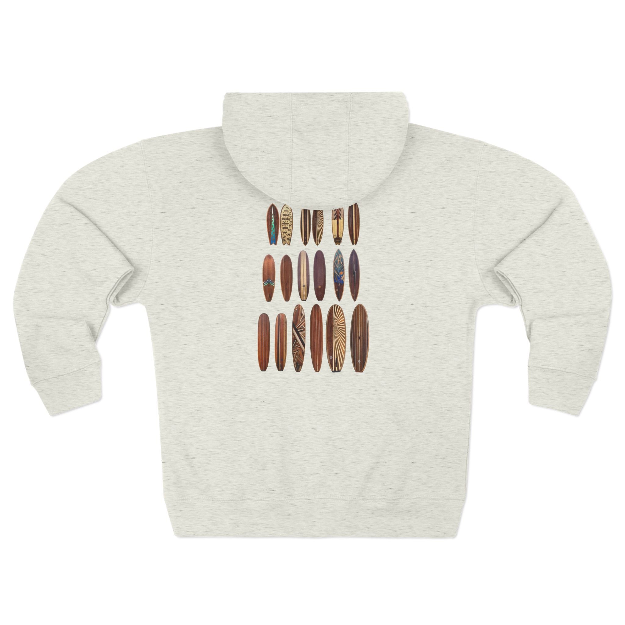 Ventana Wooden Surfboards zip fleece hoodie image 2