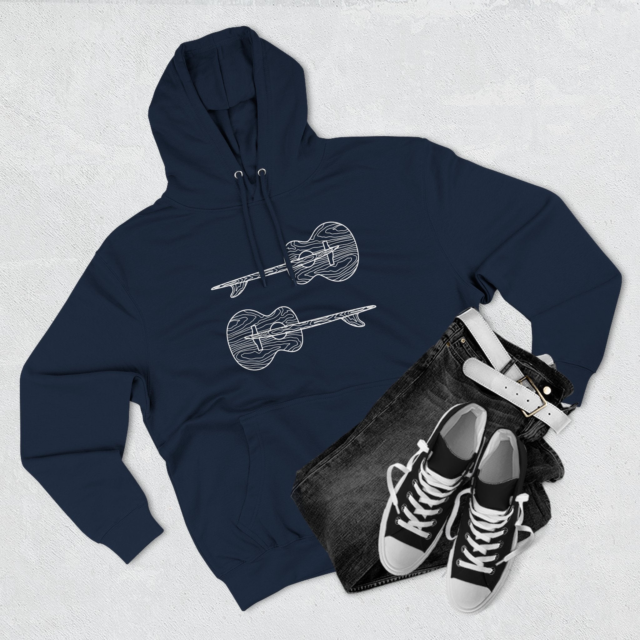 Ventana Santa Cruz Guitar Collab Fleece Hoodie
