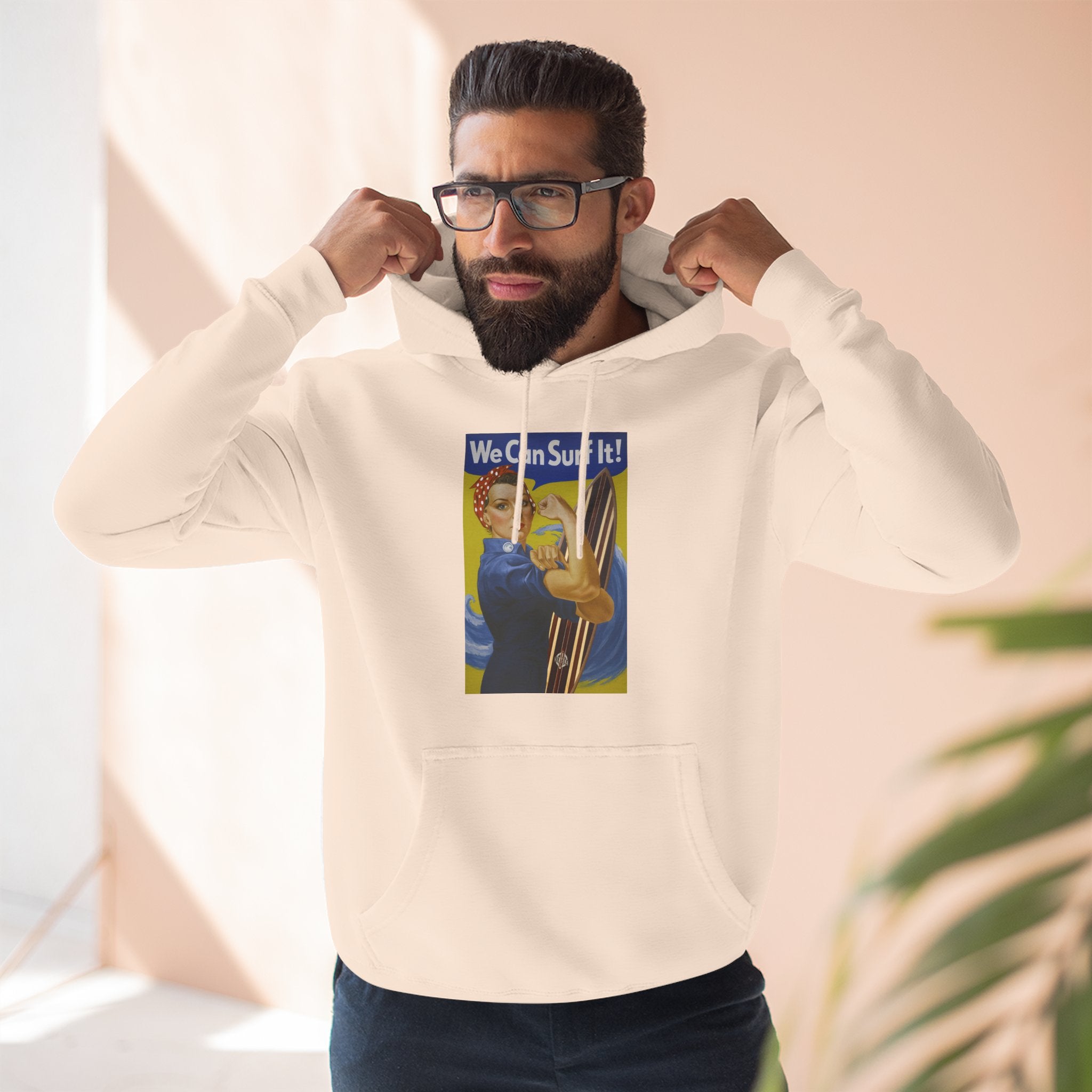 Rosie the Surfer Fleece Hoodie