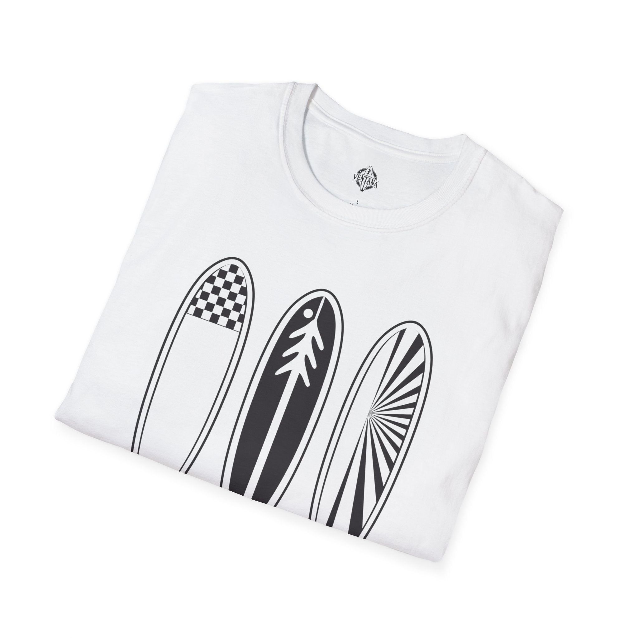 Ventana Three Board Unisex - Soft Style U.S. Cotton T-Shirt