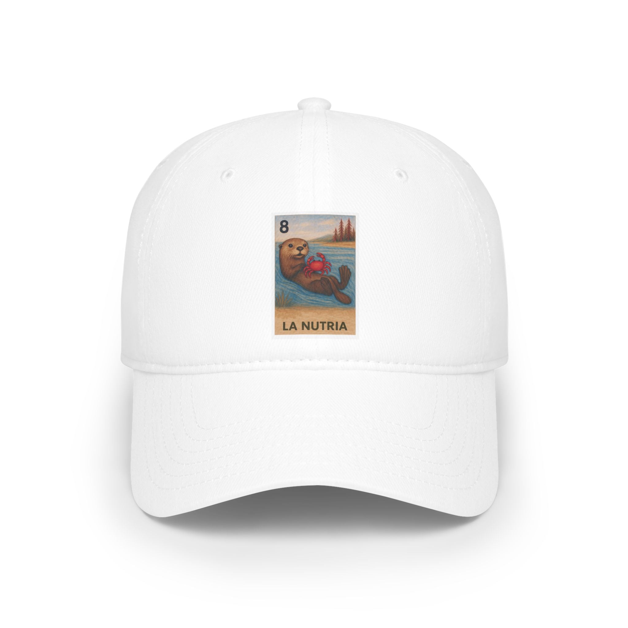 Sea Otter Lotería baseball cap image 7