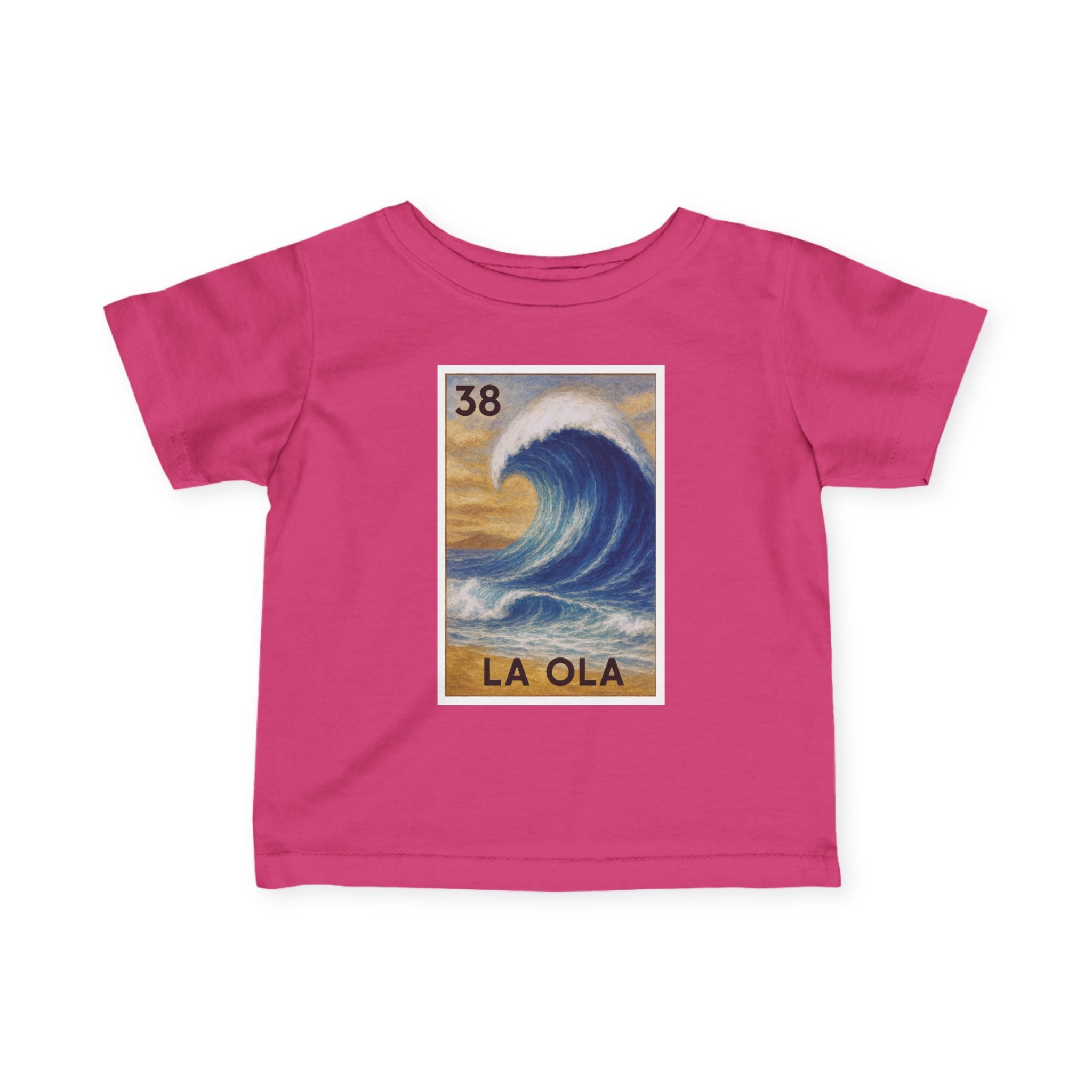 Wave Lotería infant cotton t-shirt image 14