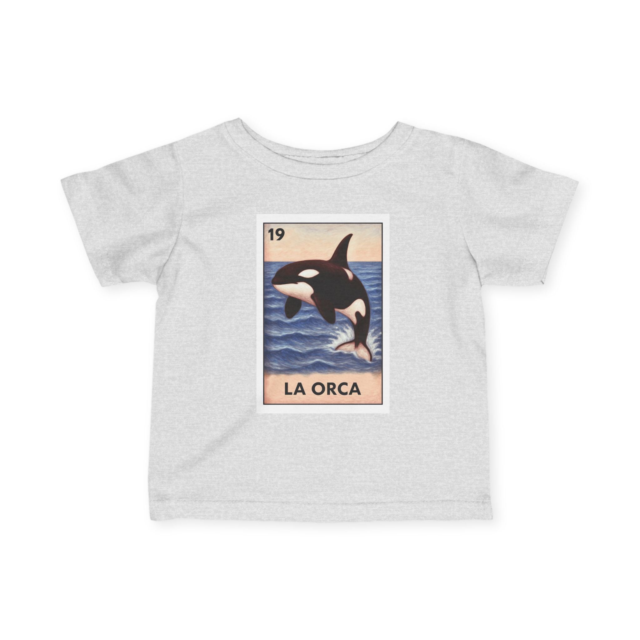 Orca Lotería - Infant 100% Cotton T-Shirt (La Orca)