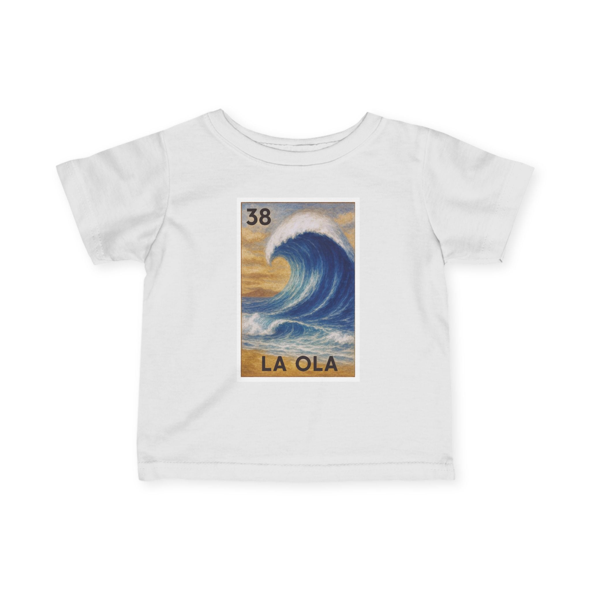 Wave Lotería infant cotton t-shirt image 18