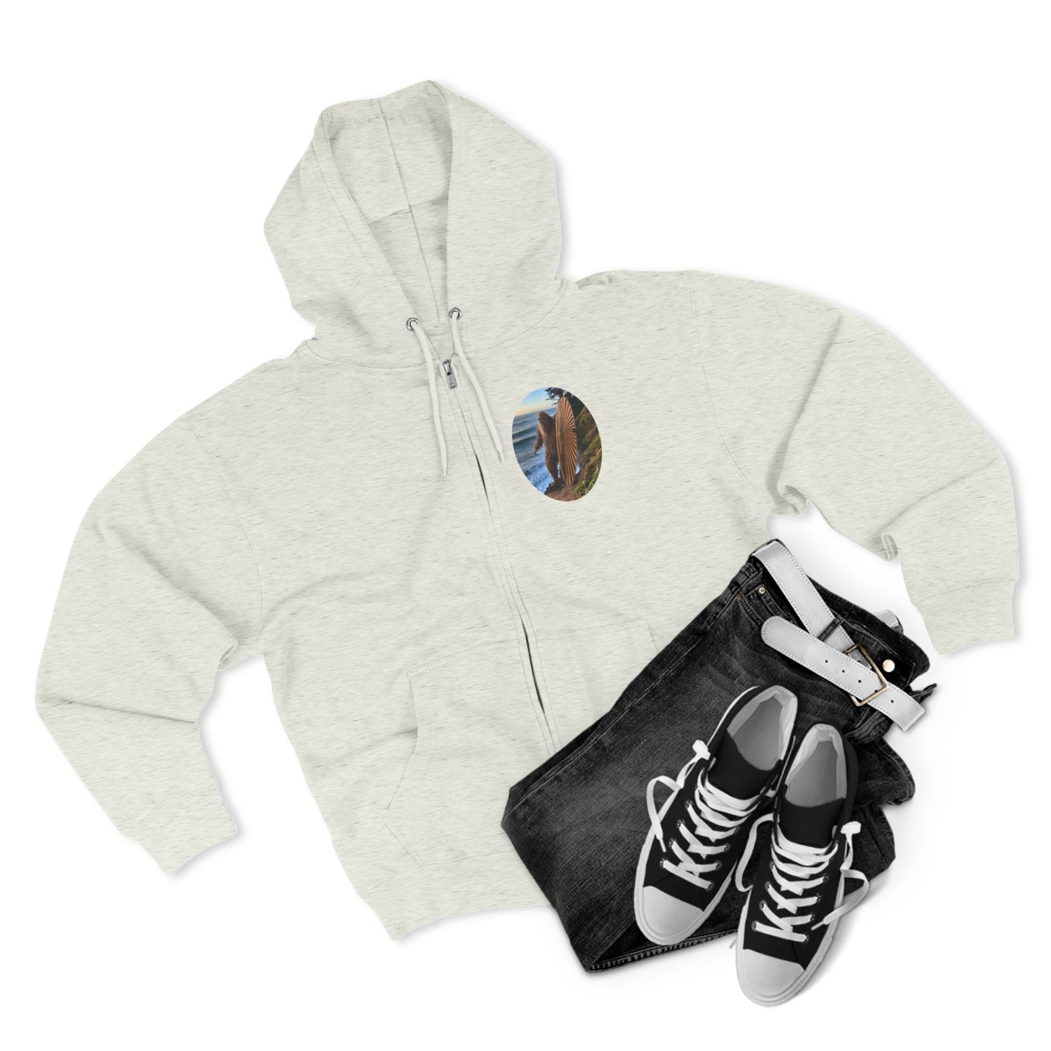 Ventana Real Surfsquatch Zip Hoodie