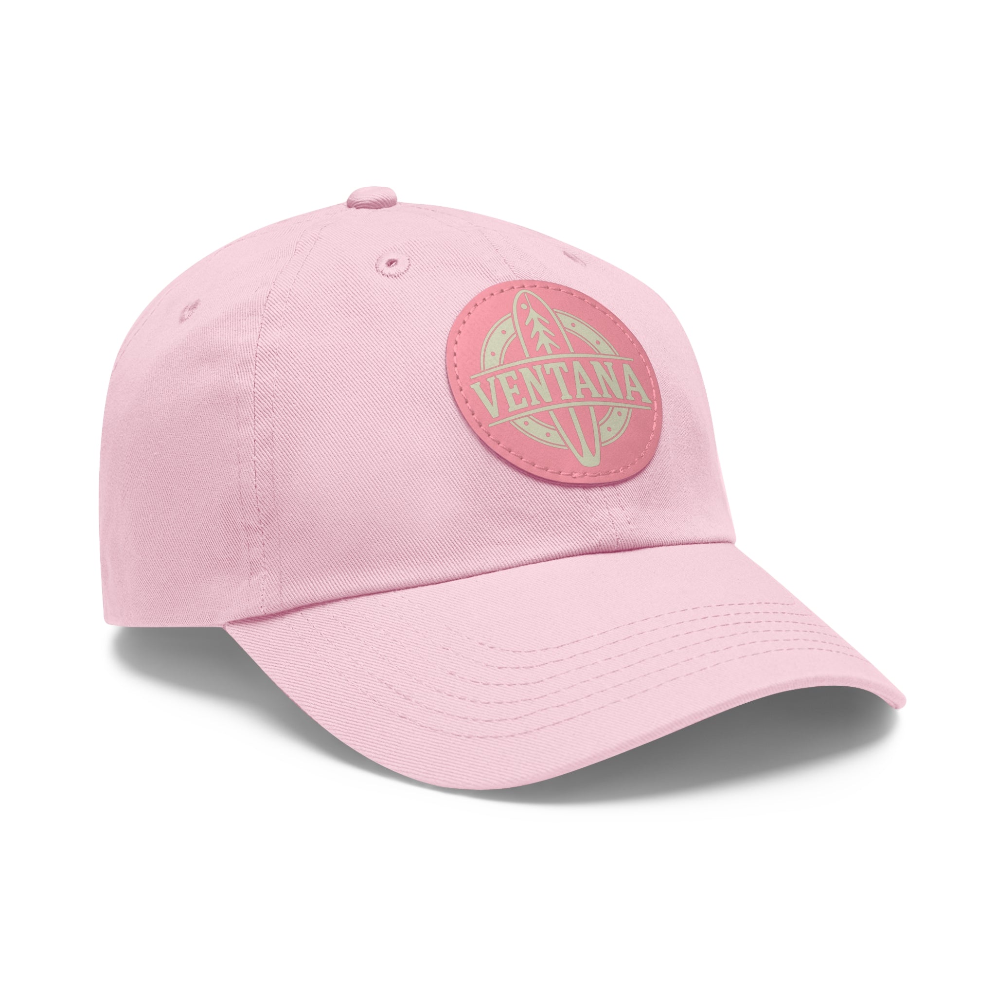 Ventana Treefish Logo Vegan Leather Patch Hat