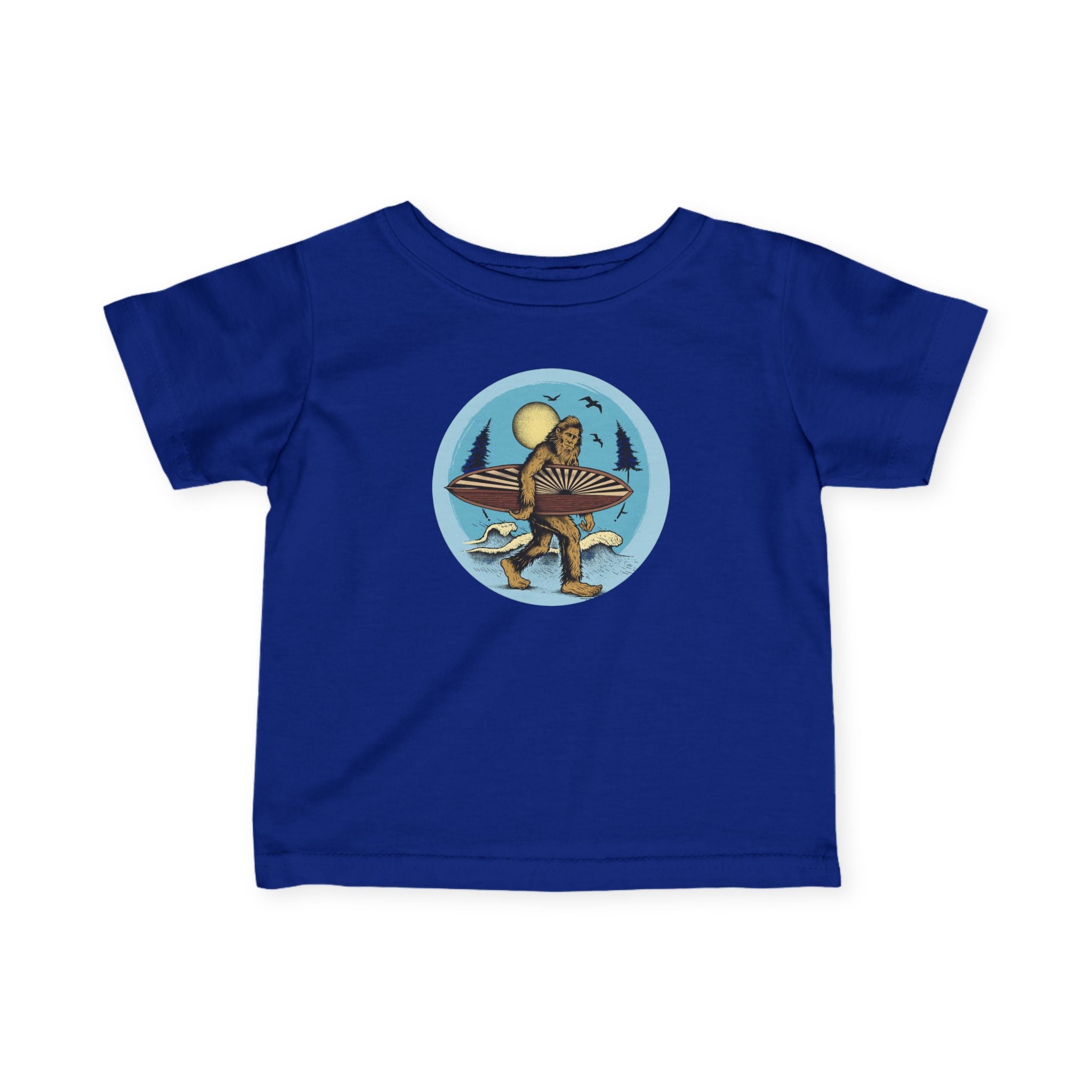Ventana Surfsquatch by Thiago Bianchini infant cotton t-shirt image 12
