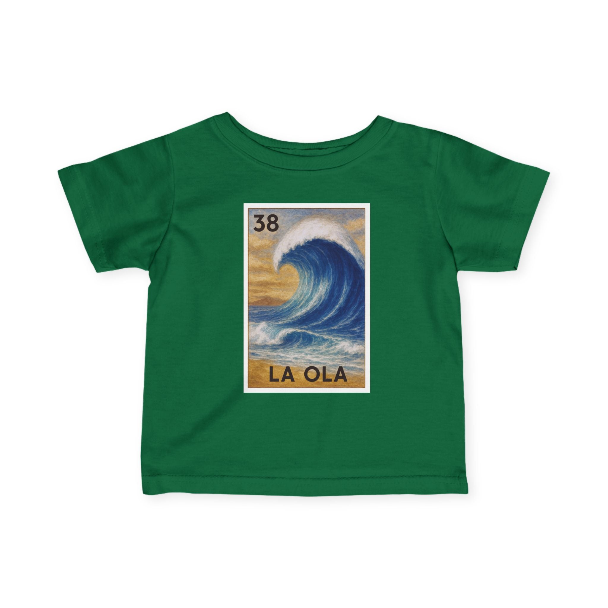 Wave Lotería infant cotton t-shirt image 8