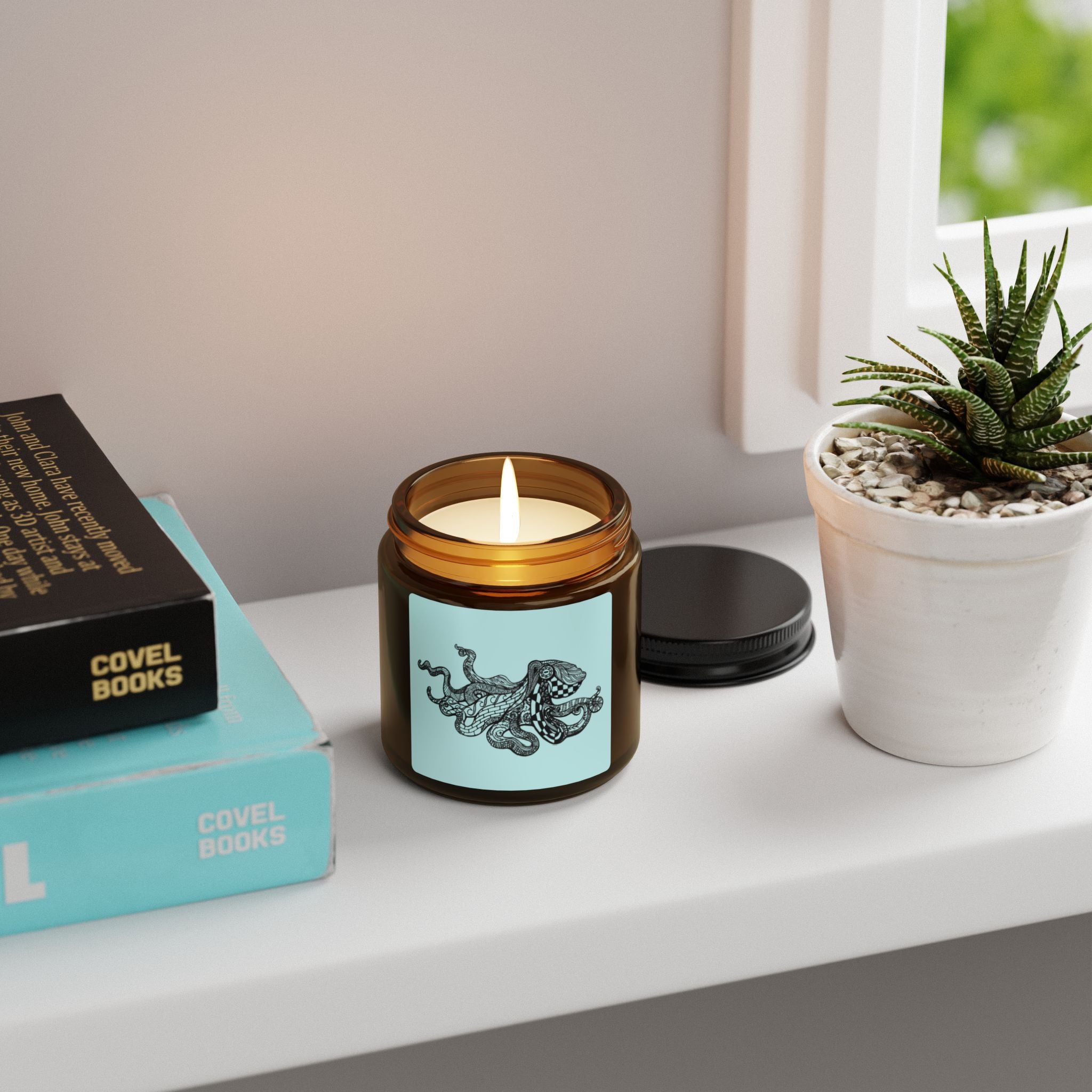 Ventangle Octopus - Scented Soy Candle