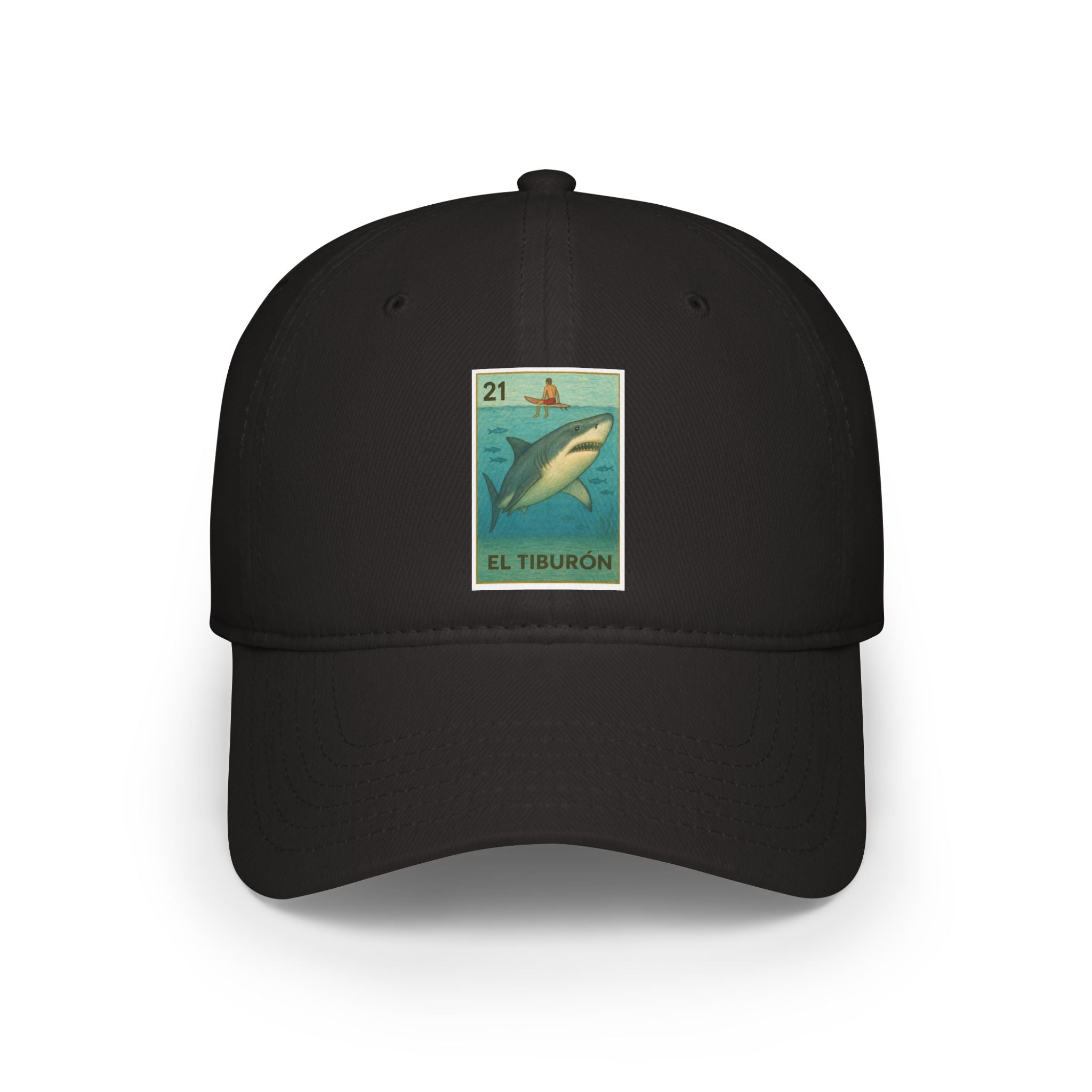 Shark Lotería baseball cap image 3