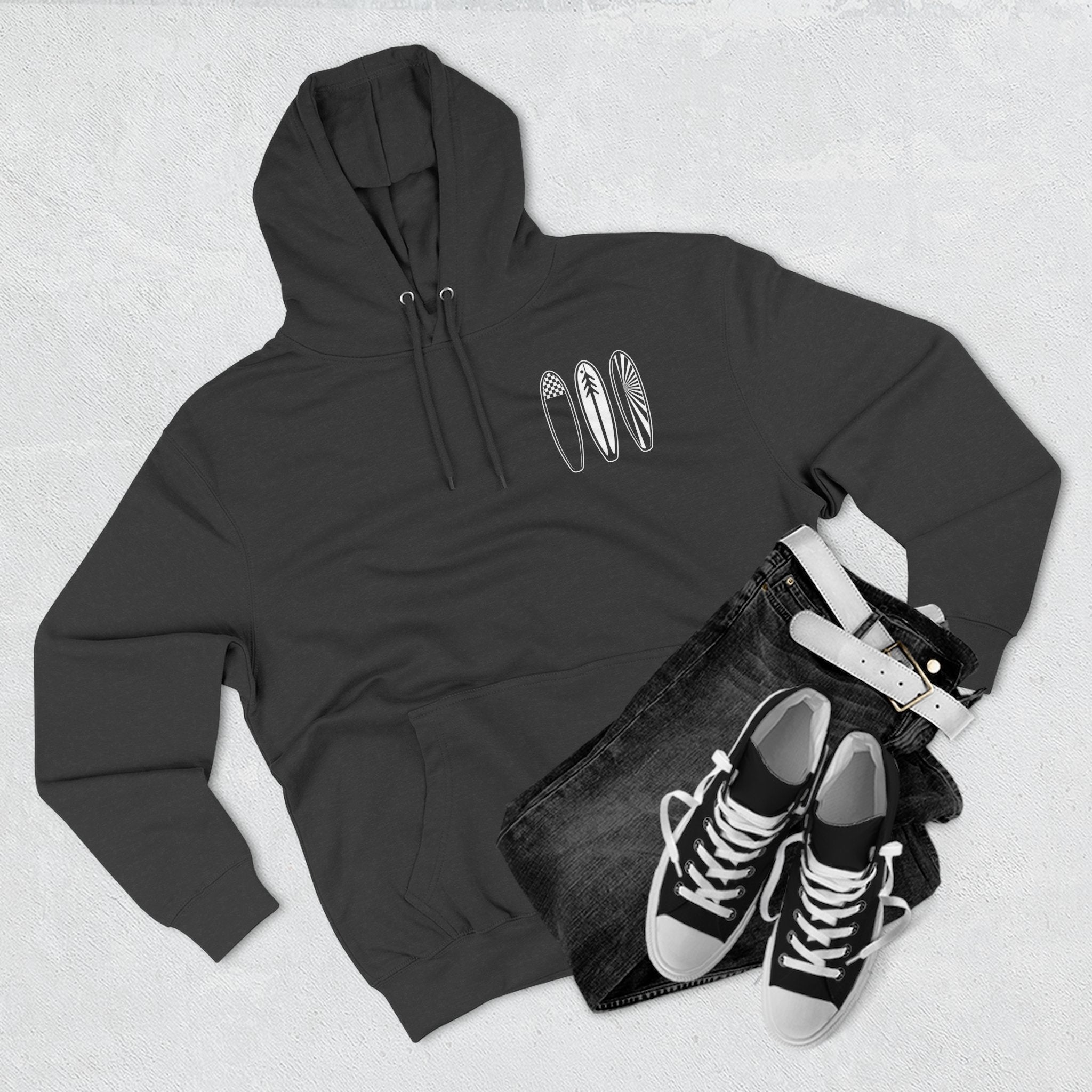 Ventana Three Board Fleece Hoodie