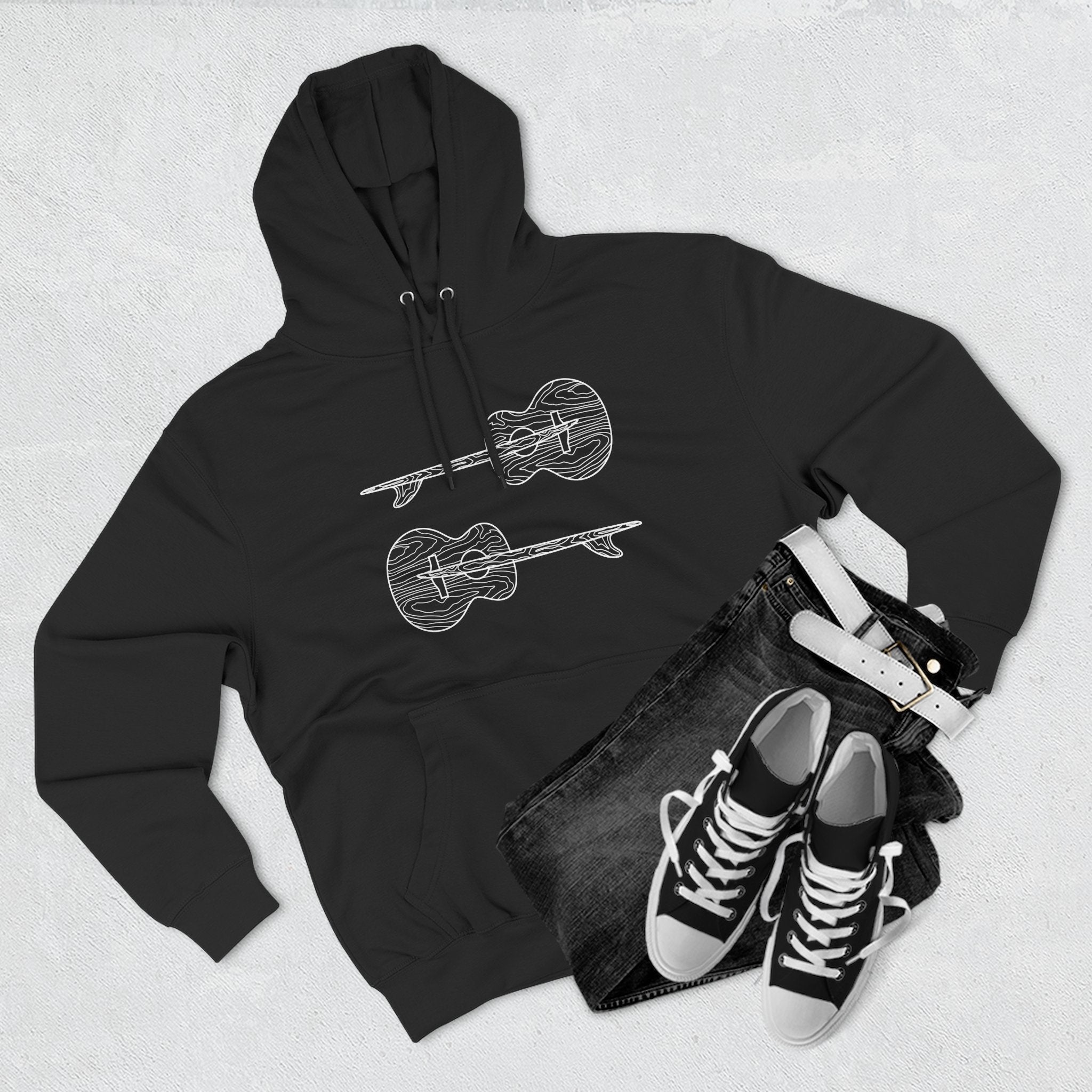 Ventana Santa Cruz Guitar Collab Fleece Hoodie