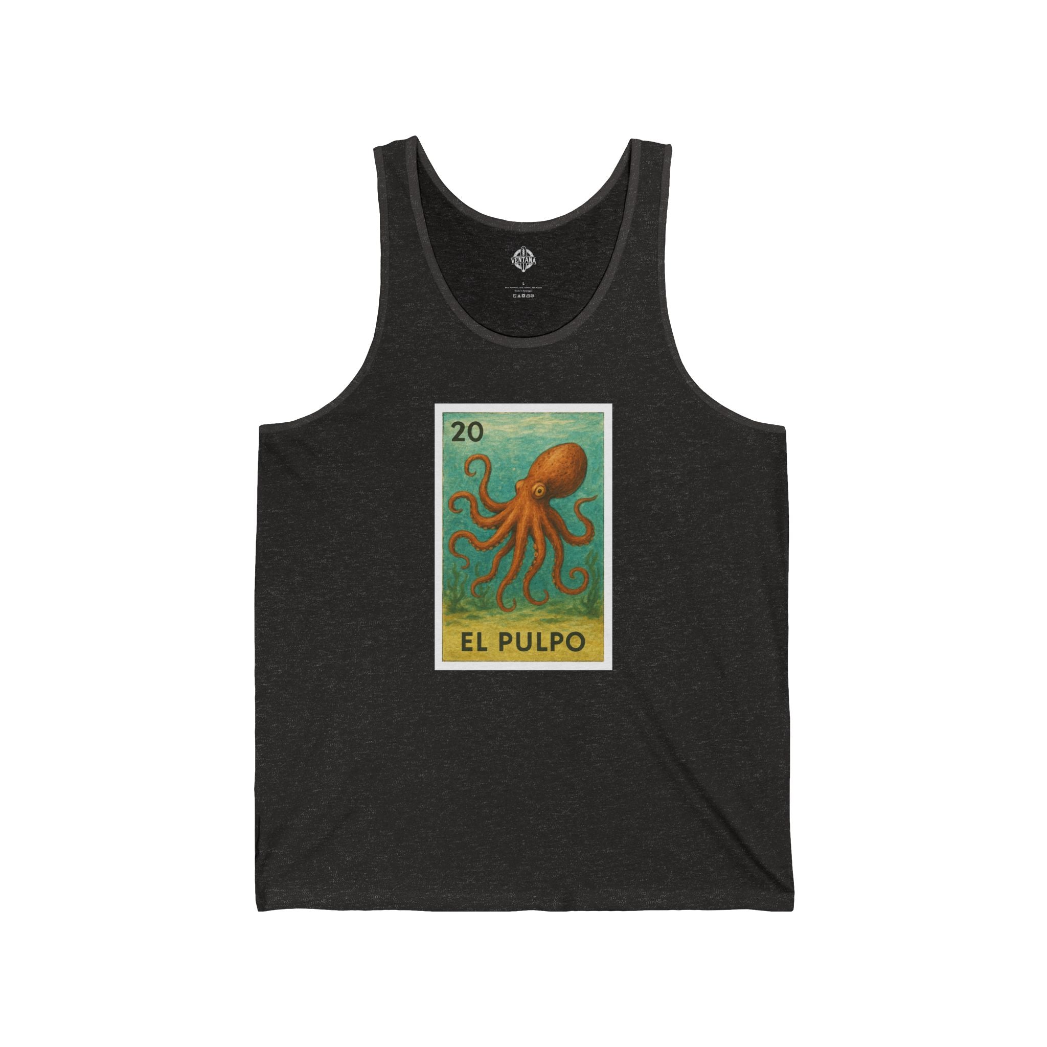 Octopus Lotería jersey tank top image 2