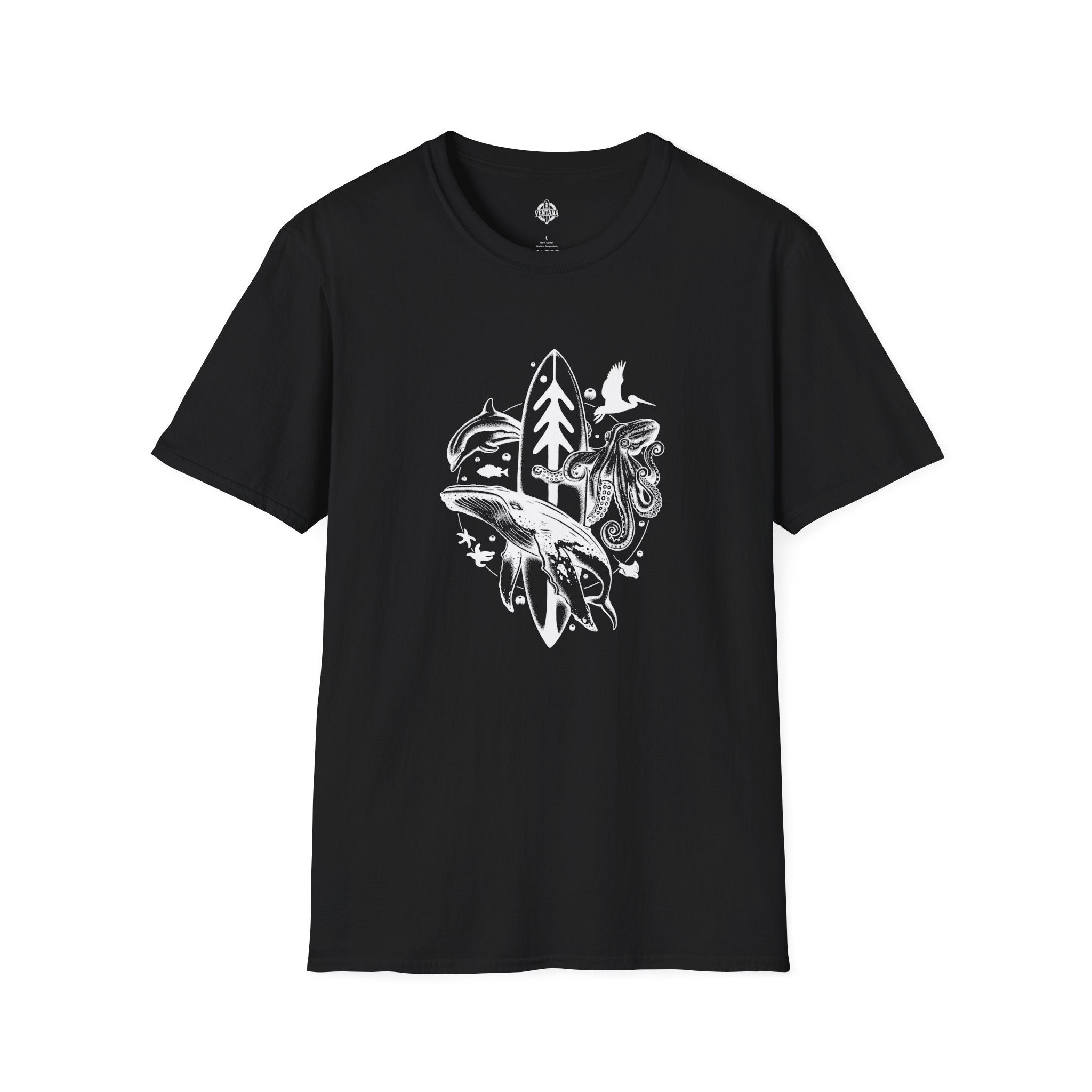 Ventana Monterey Bay by Thiago Bianchini cotton t-shirt image 4